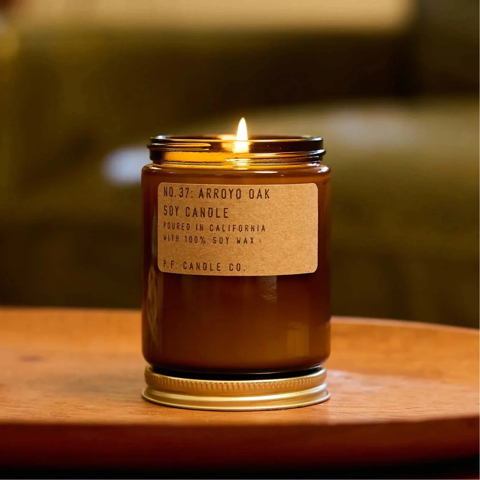 P.F. Candle Co. 7.2 oz Candle - Arroyo Oak - Image 2