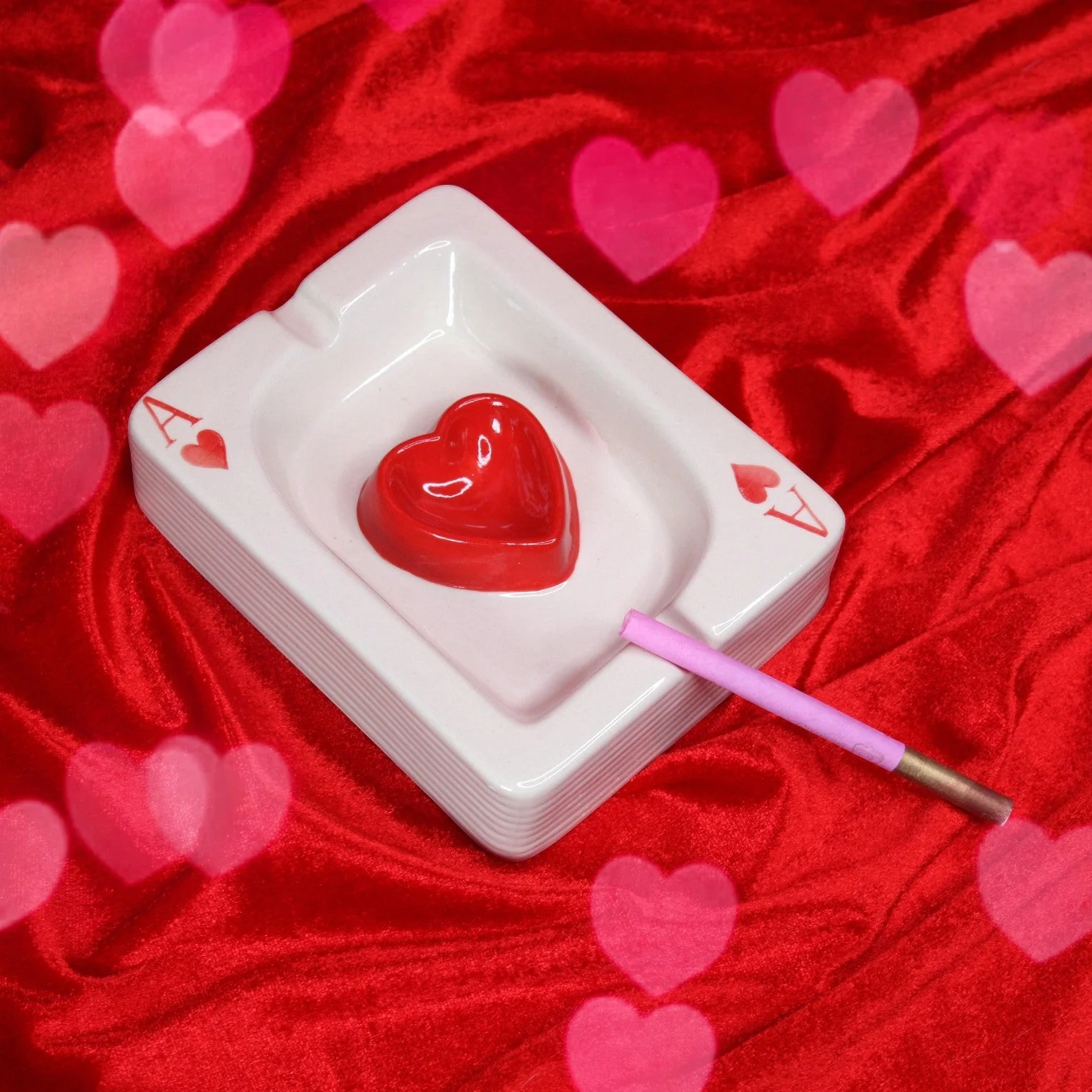Ace of Hearts Ash Tray - Image 3