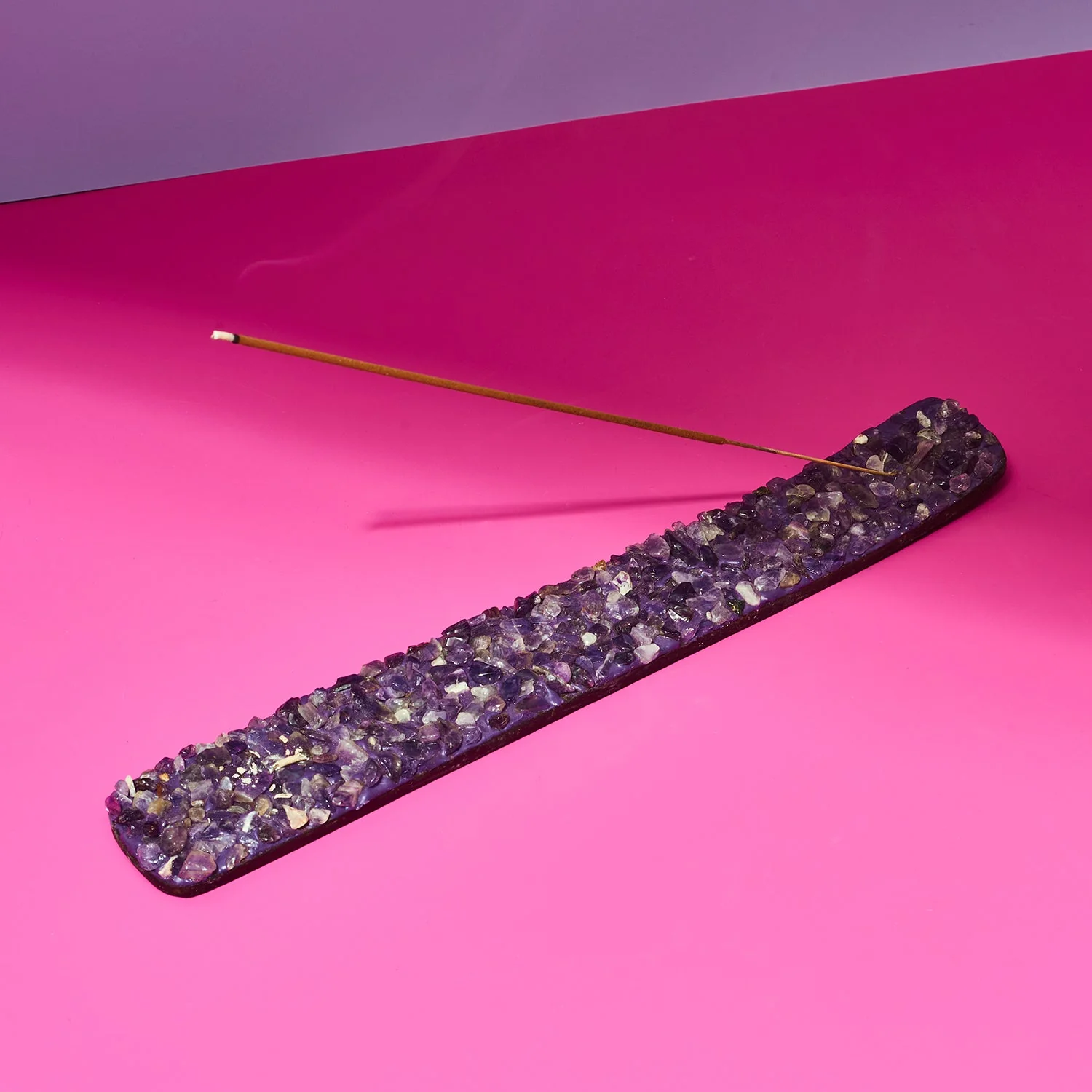 Amethyst Crystal Incense Holder