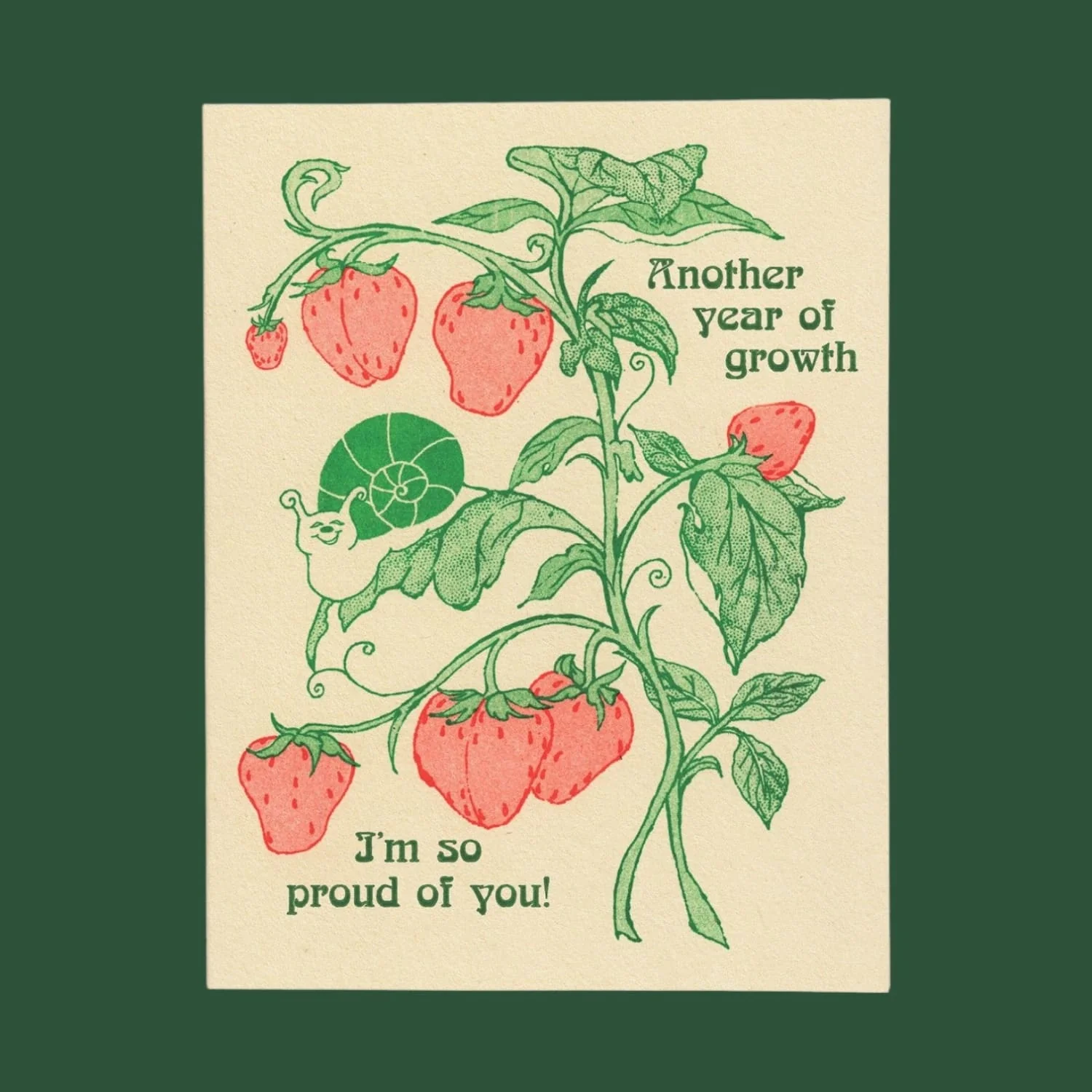 Another Year of Growth Greeting Card