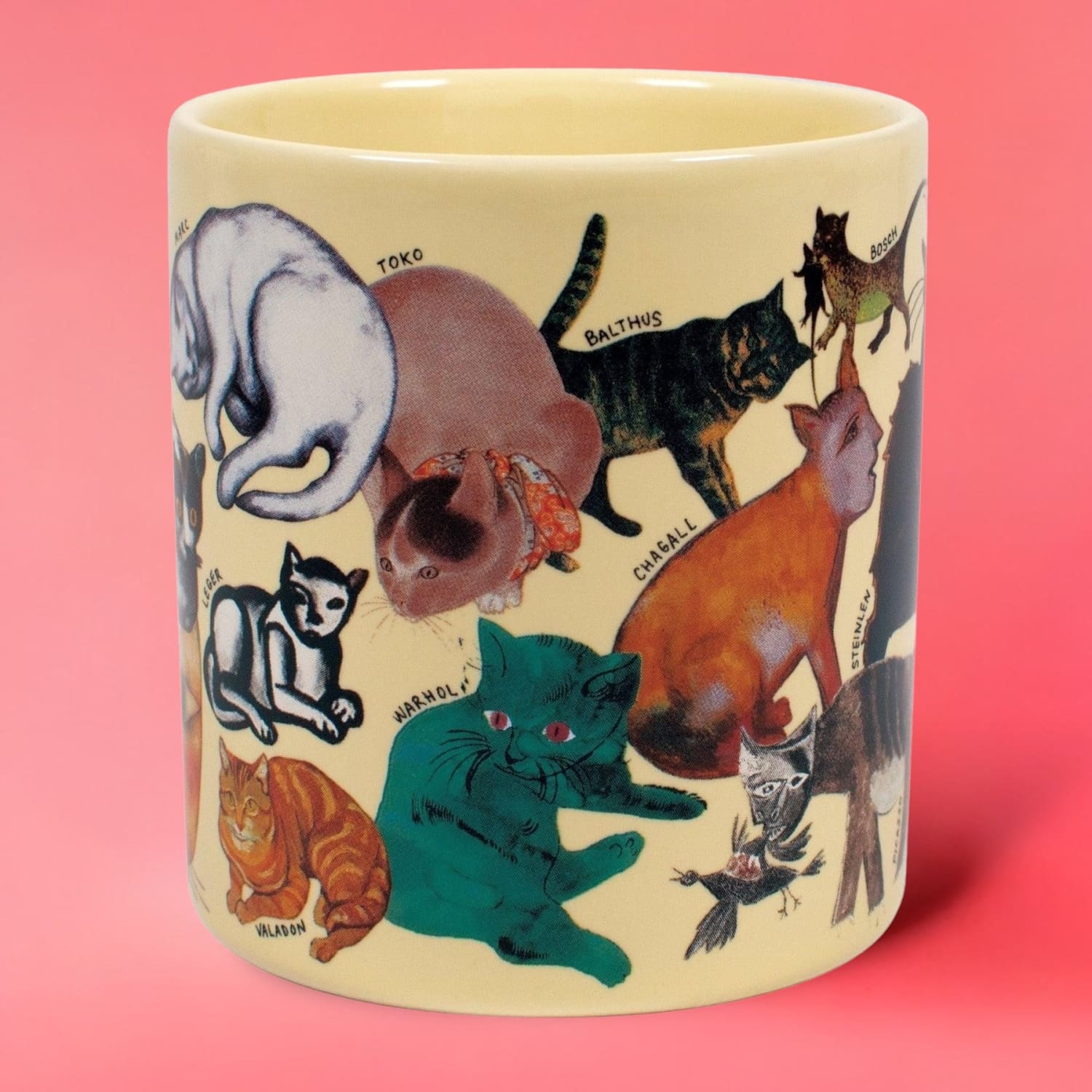 Artistic Cat Mug - Image 3
