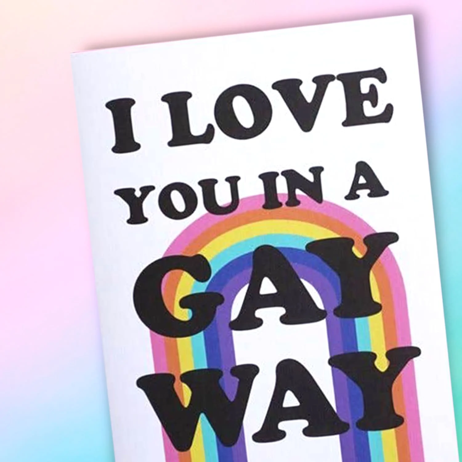 Gay Love Greeting Card