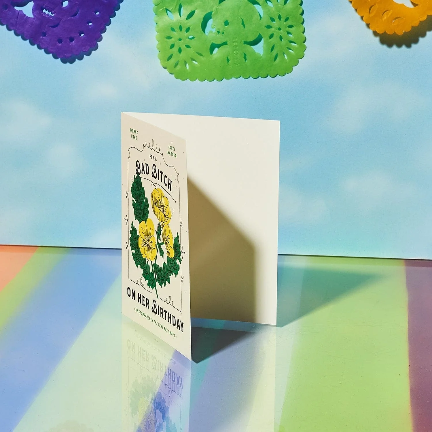 Bad Bitch Birthday Greeting Card - Image 5