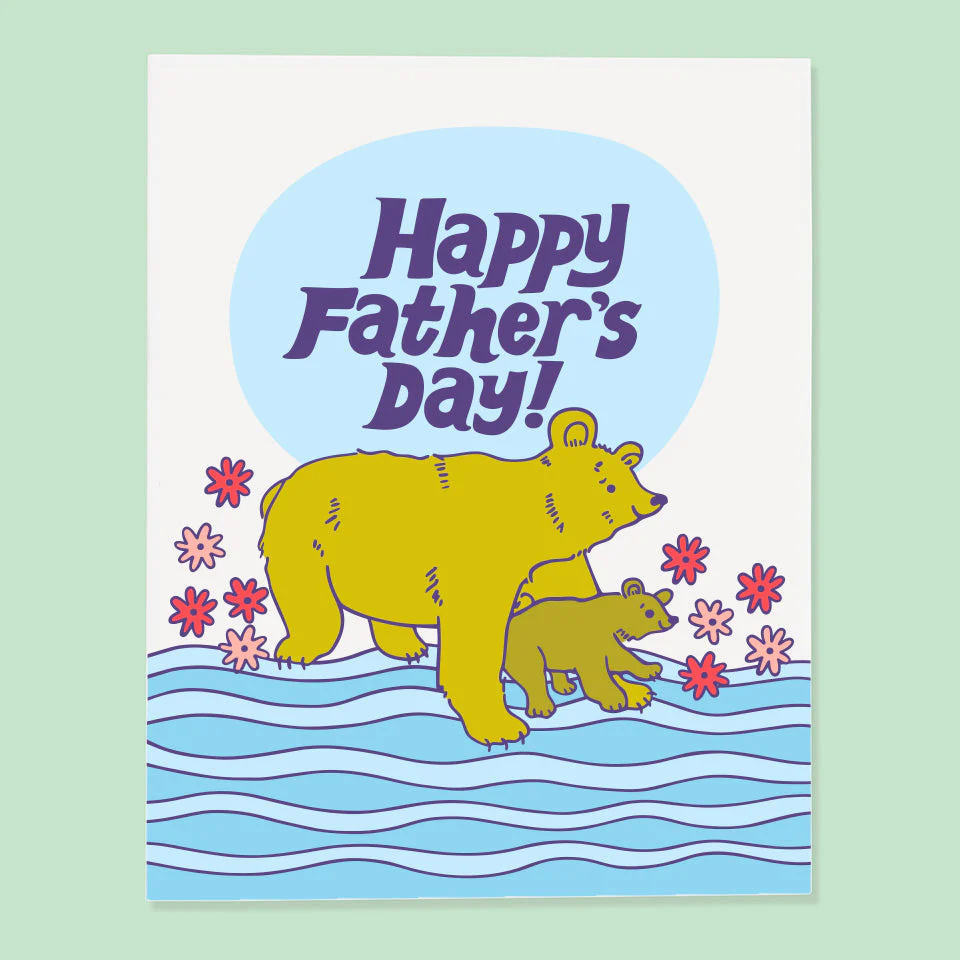 Father's Day Card - Bears