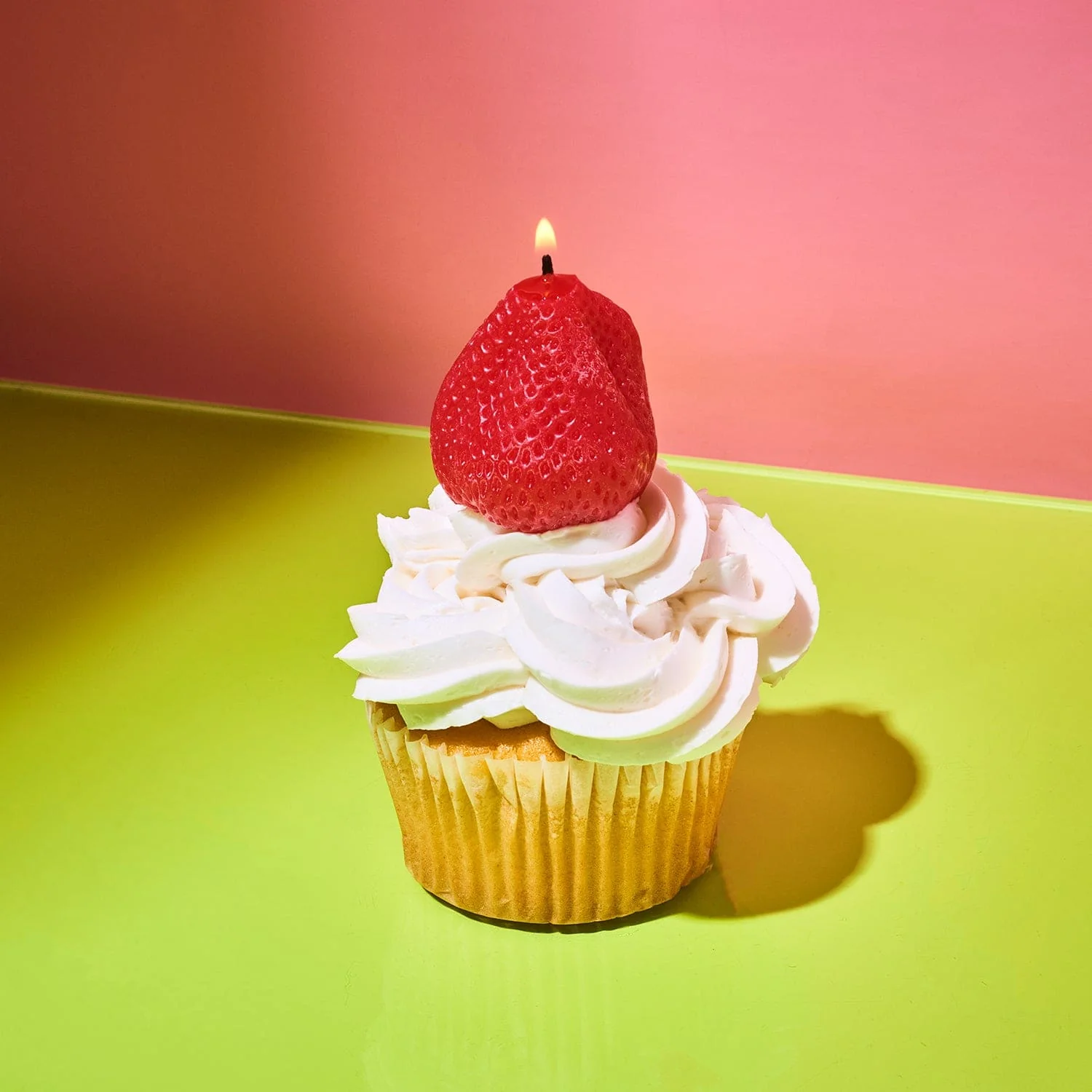 Strawberry Beeswax Candles - Image 3