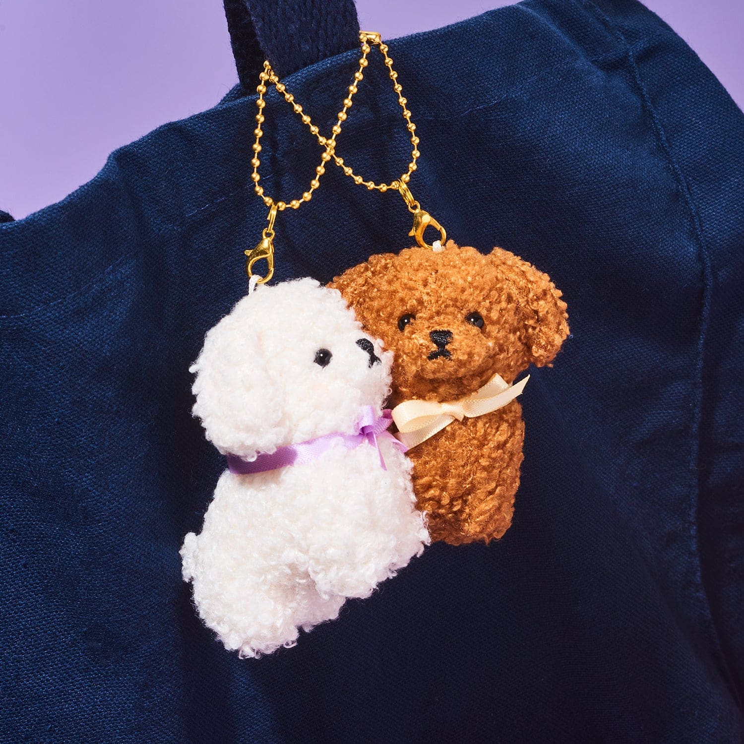 Dogs Best Friends Plush Bag Charms - Image 2