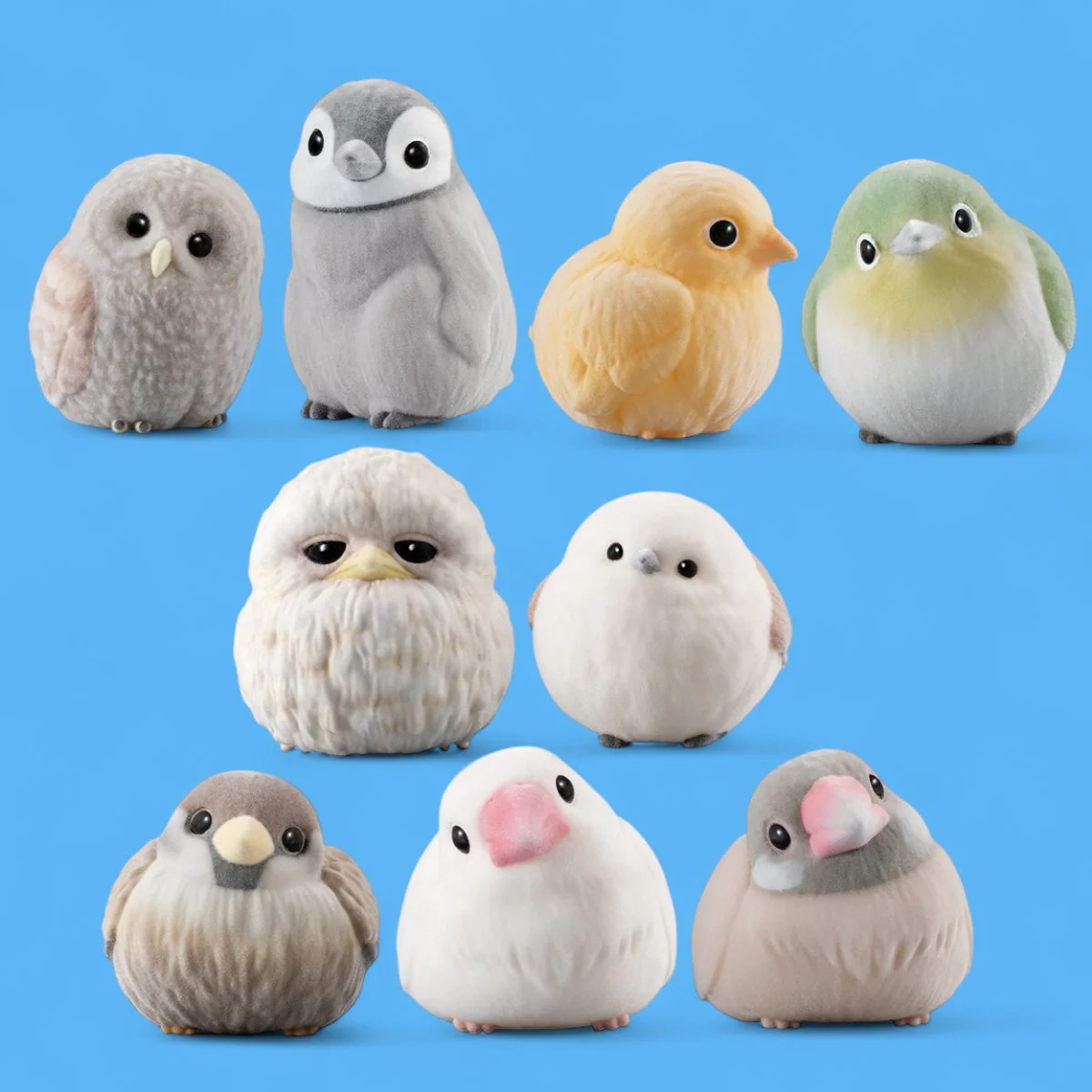 Birds Tenori Flocked Friends Mini-Figure - Image 4