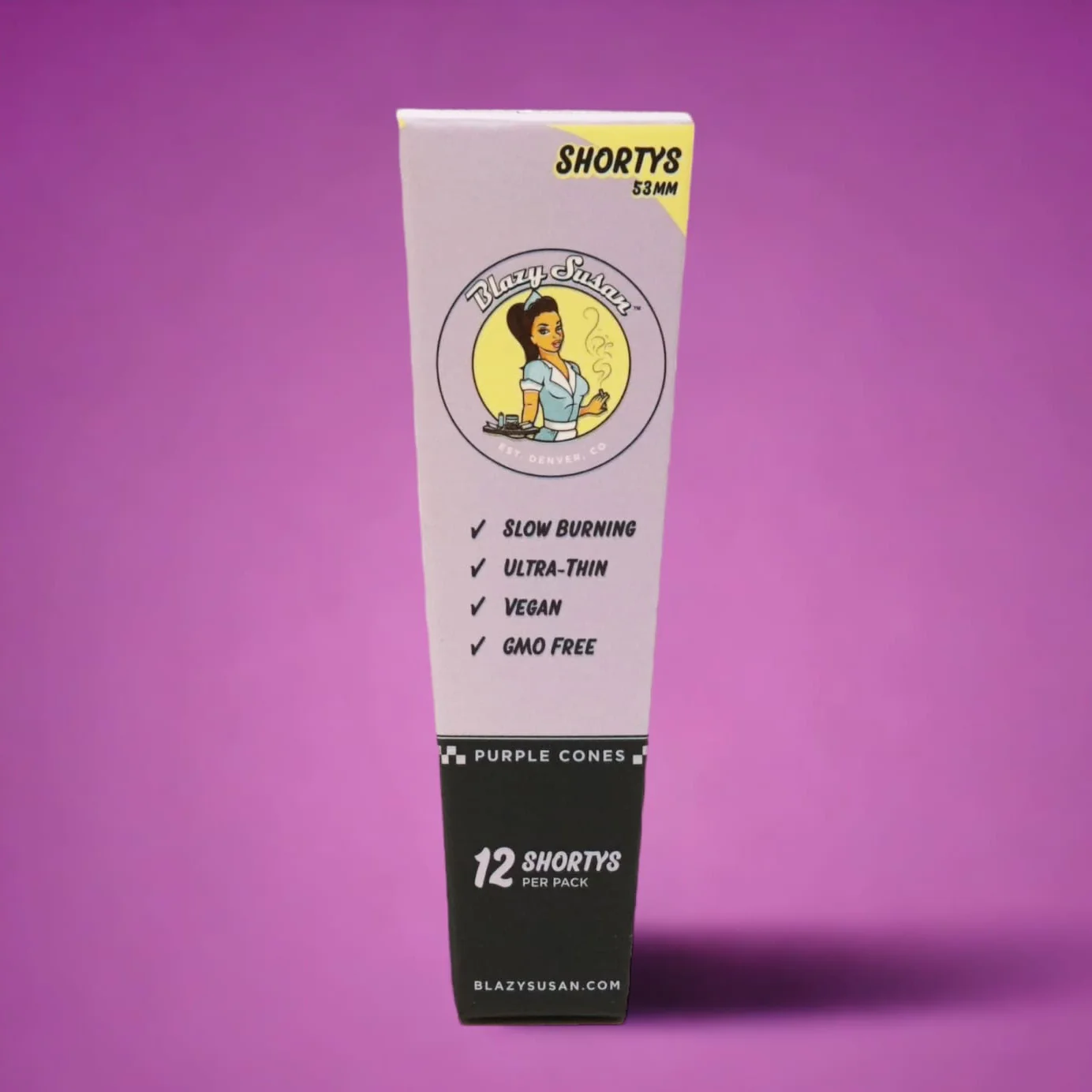 Blazy Susan Purple Shortys Cones