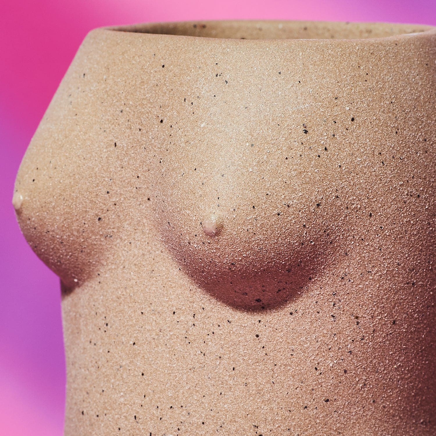 Body Form Earthenware Vase - Image 6