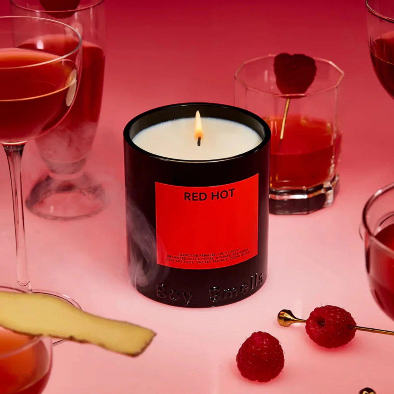 Boy Smells Candle - Red Hot