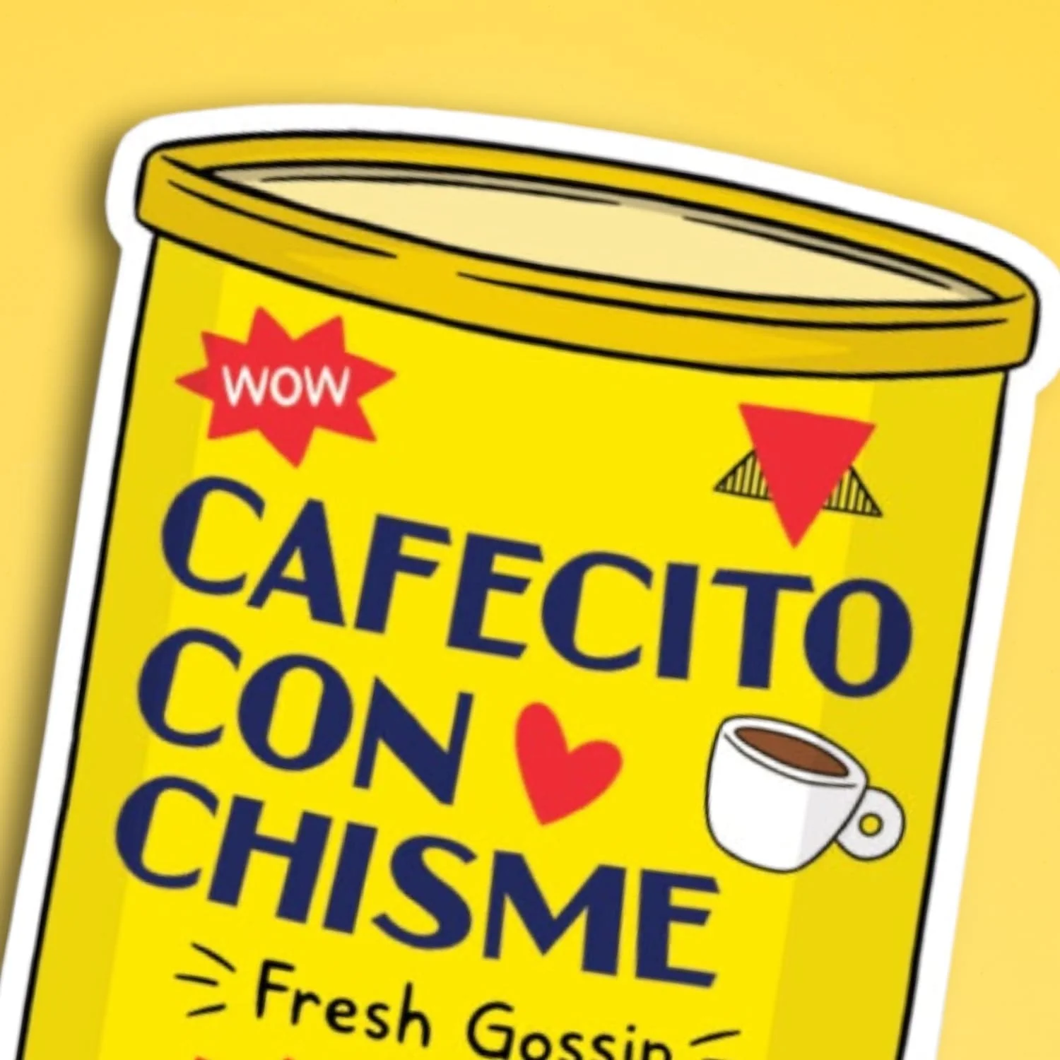 Cafecito Sticker - Image 2