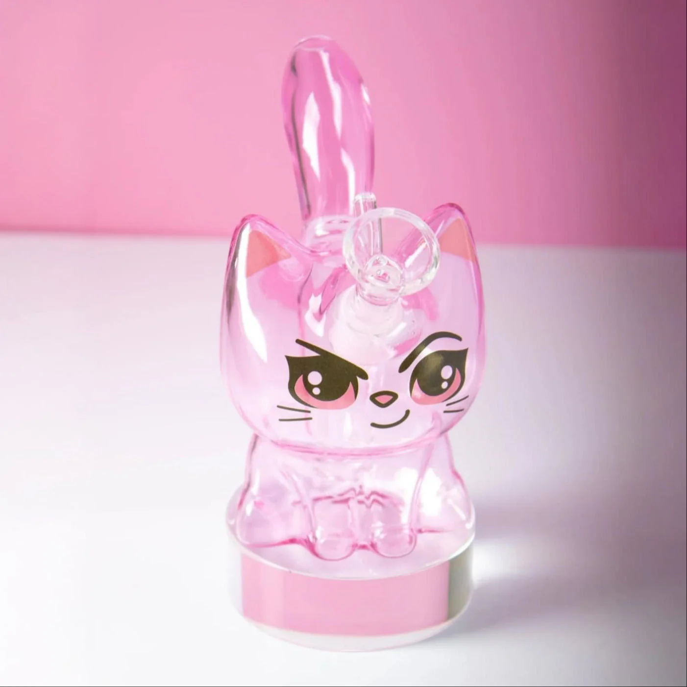 Canna Cat Bubbler Bong