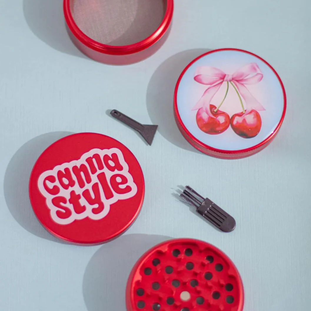 Canna Style Cherry Bow Grinder - Image 2