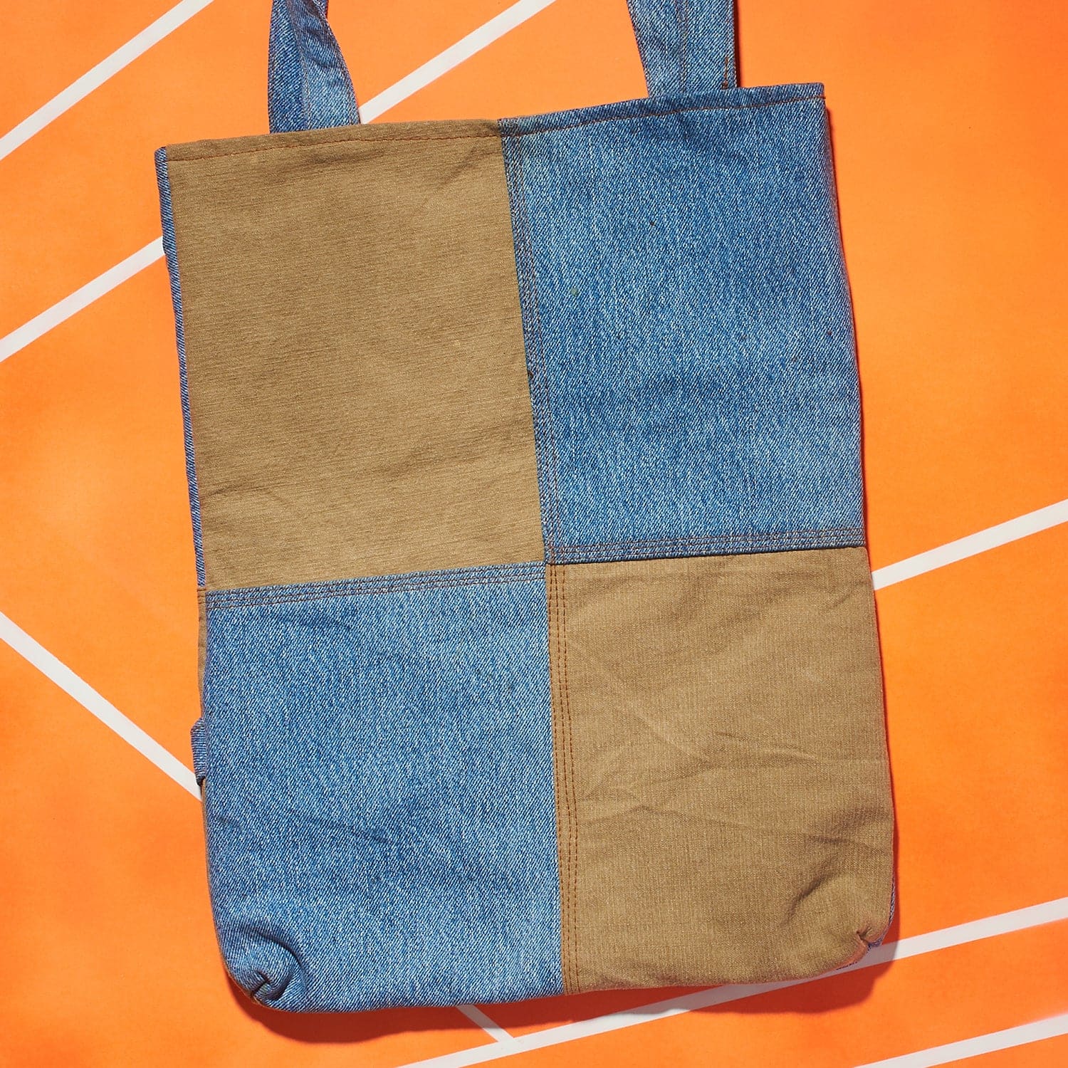 Carhartt Recycled Patchwork Tote Bag - Image 12