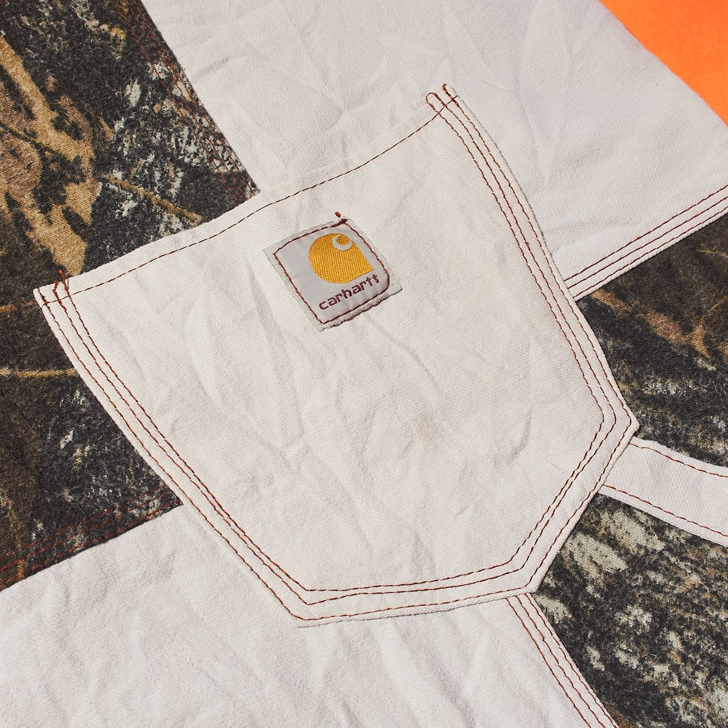Carhartt Recycled Patchwork Tote Bag - Image 4