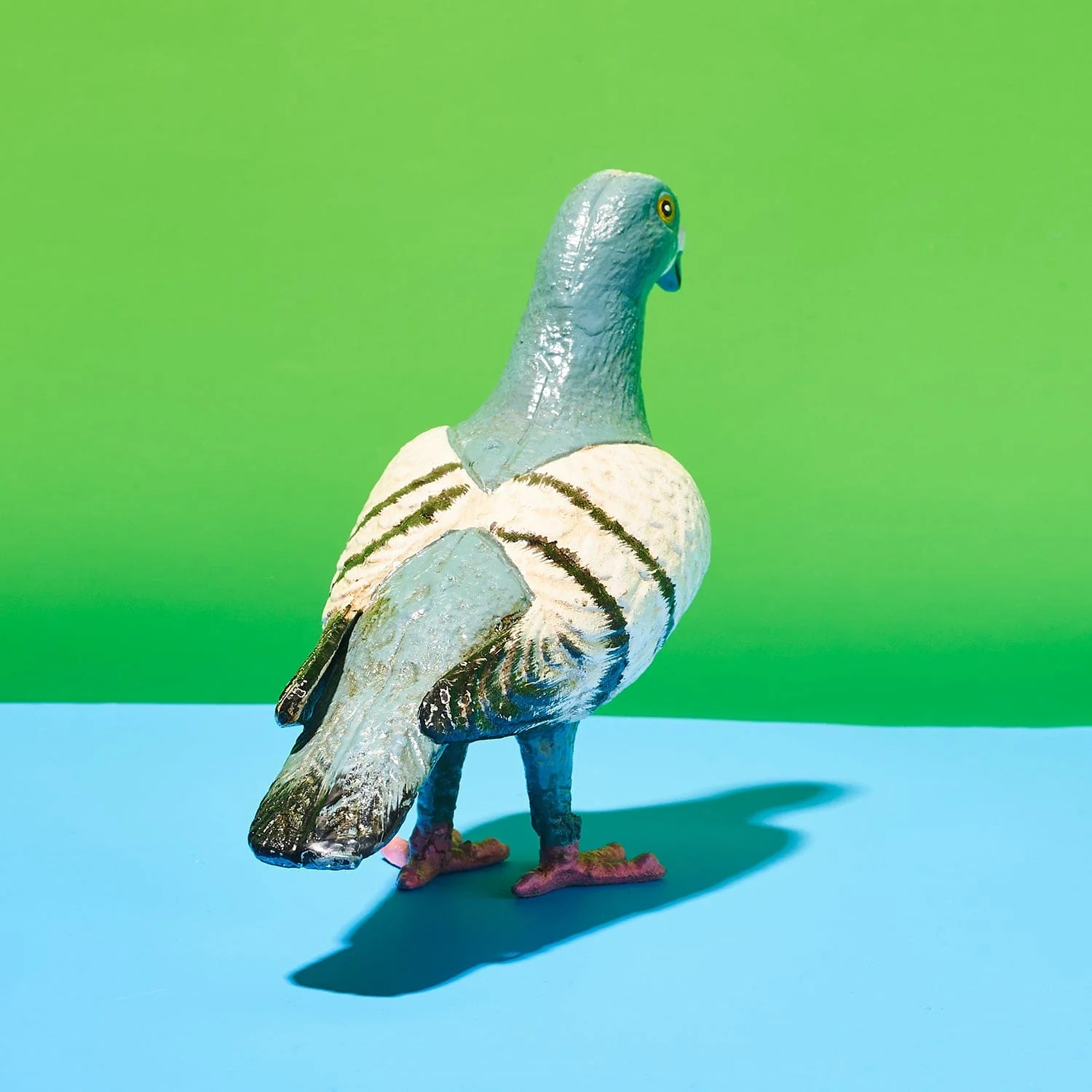 Cast Iron Pigeon Sculpture - Image 5