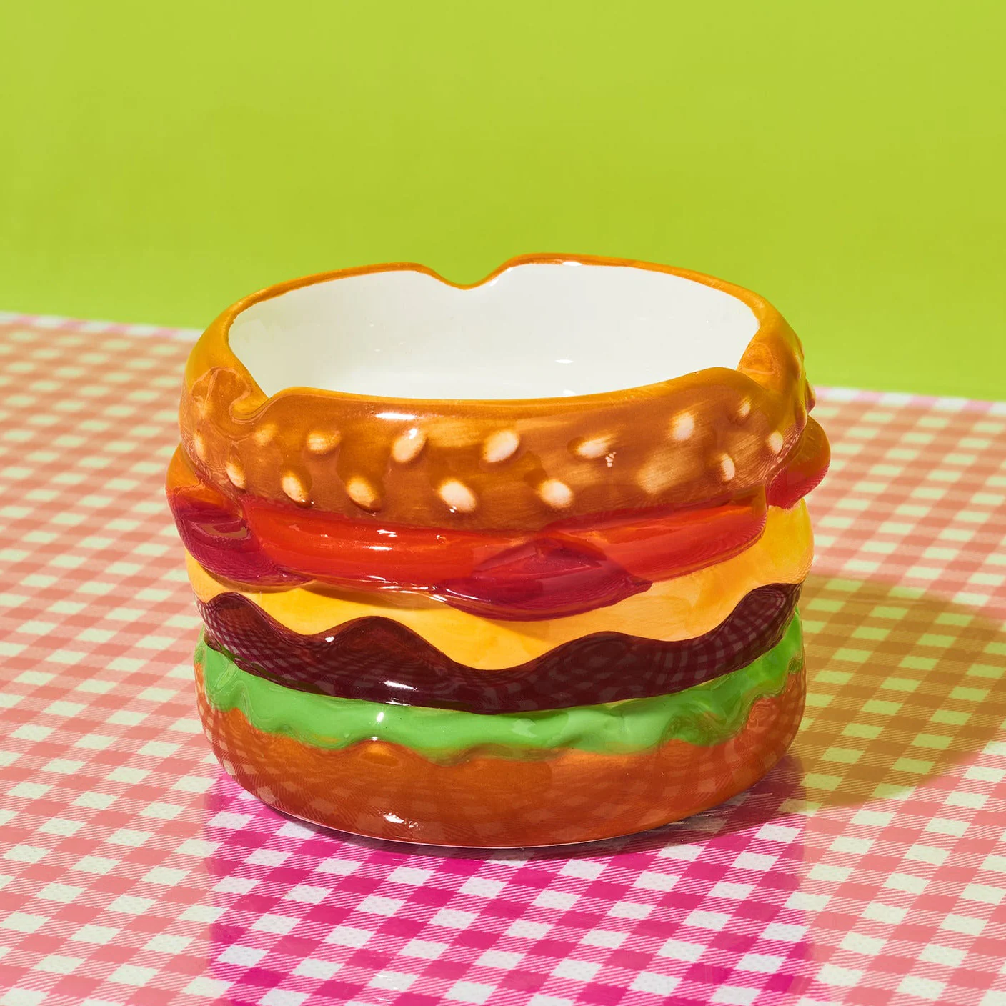 Cheeseburger Ashtray