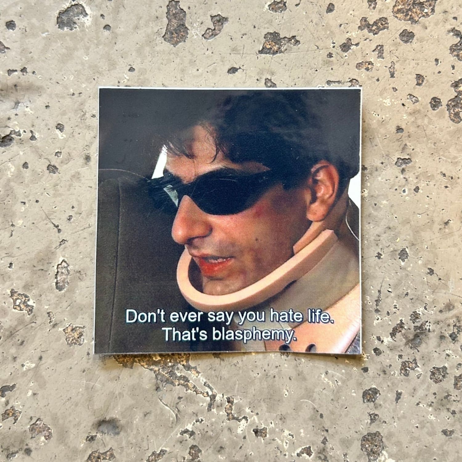 Christopher Moltisanti Die Cut Sticker