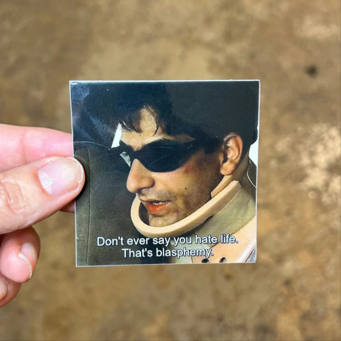Christopher Moltisanti Die Cut Sticker - Image 2