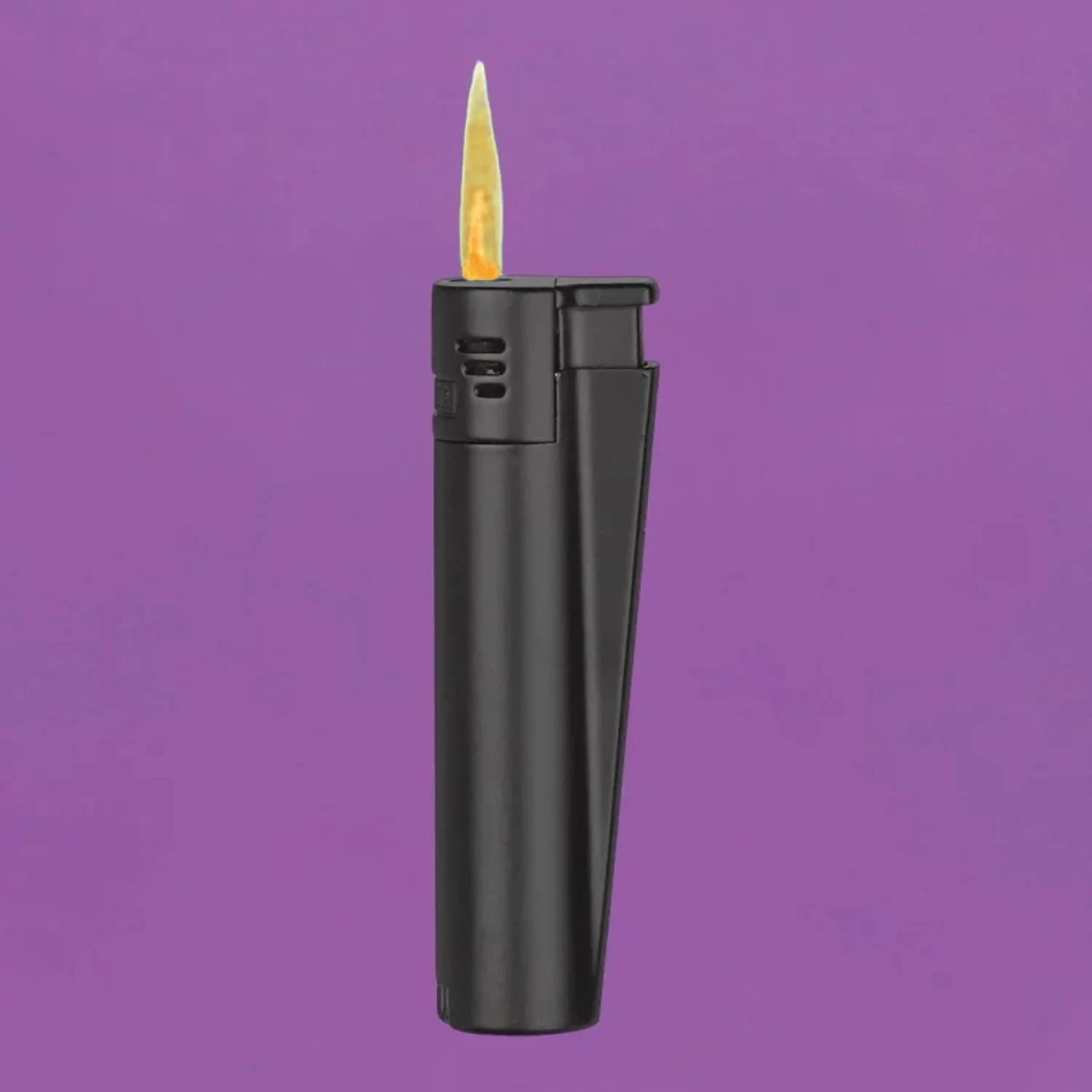 Black Large Clipper Lighter - Image 2