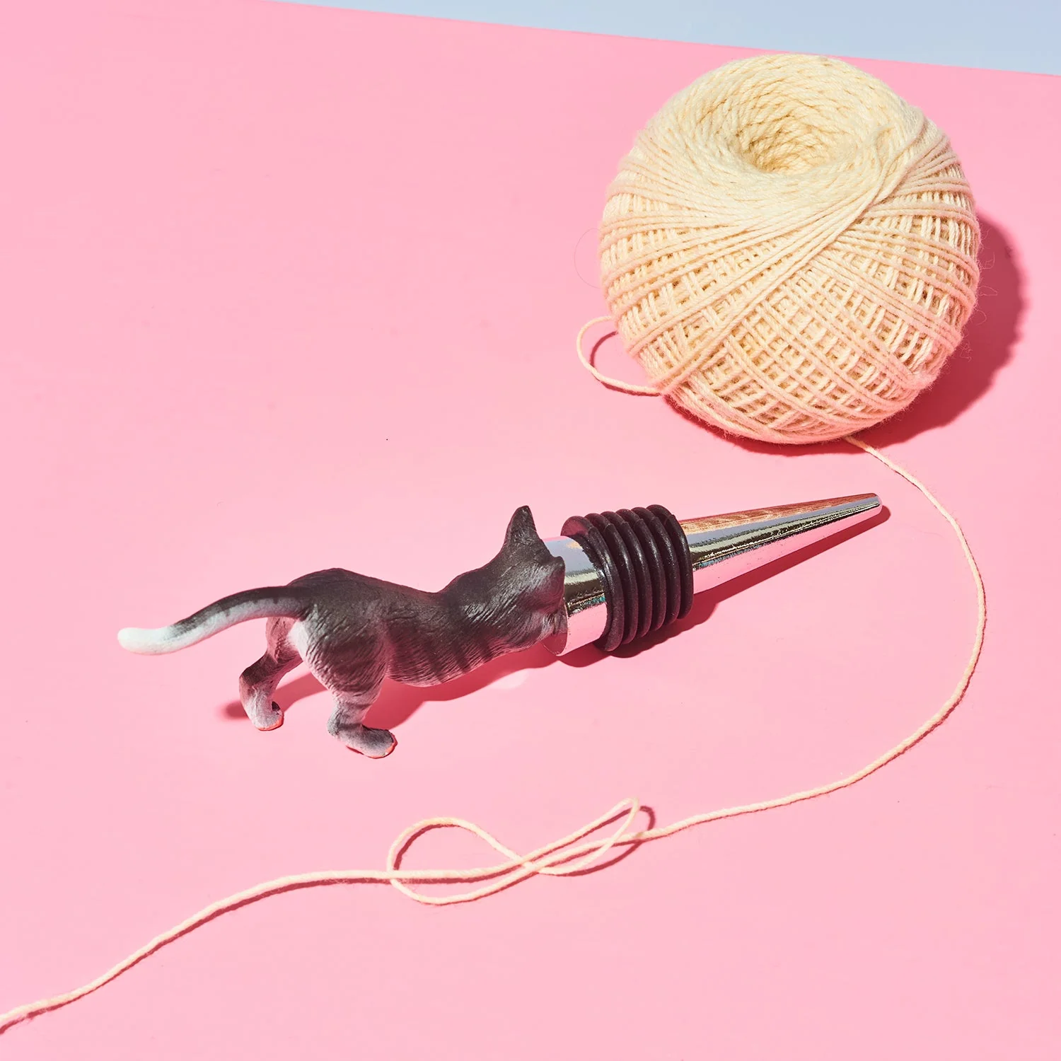 Crazy Cat Wine Stopper - Image 5