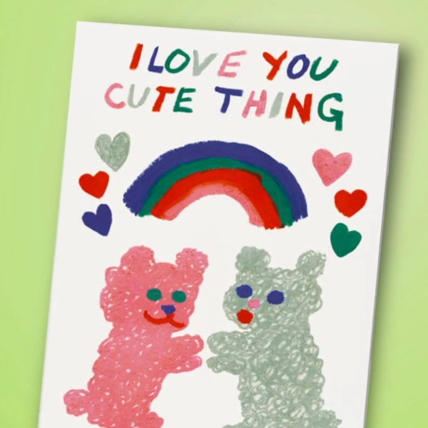 Cute Thing Greeting Card