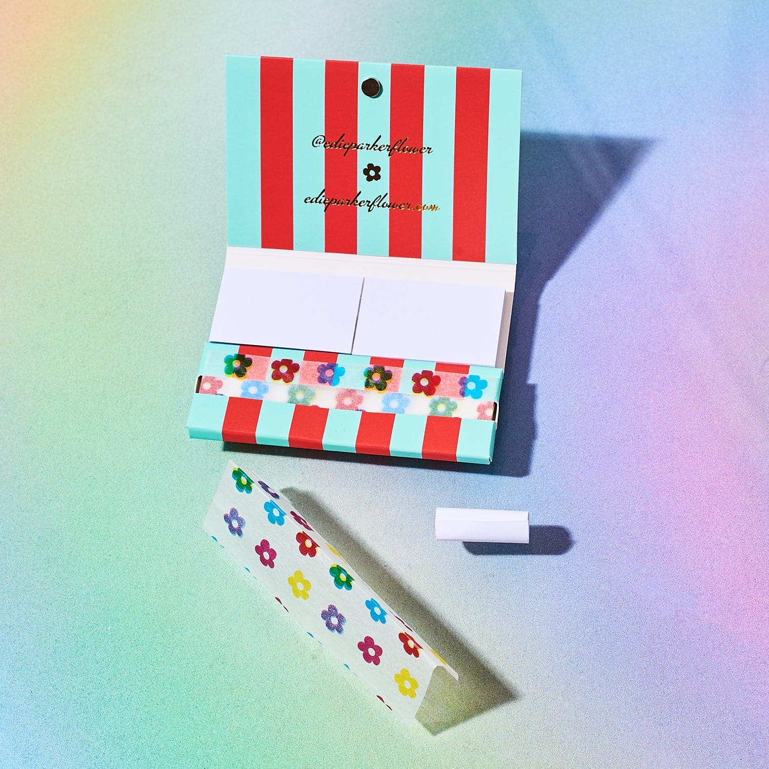 Edie Parker Flower Rolling Papers - Rainbow - Image 4