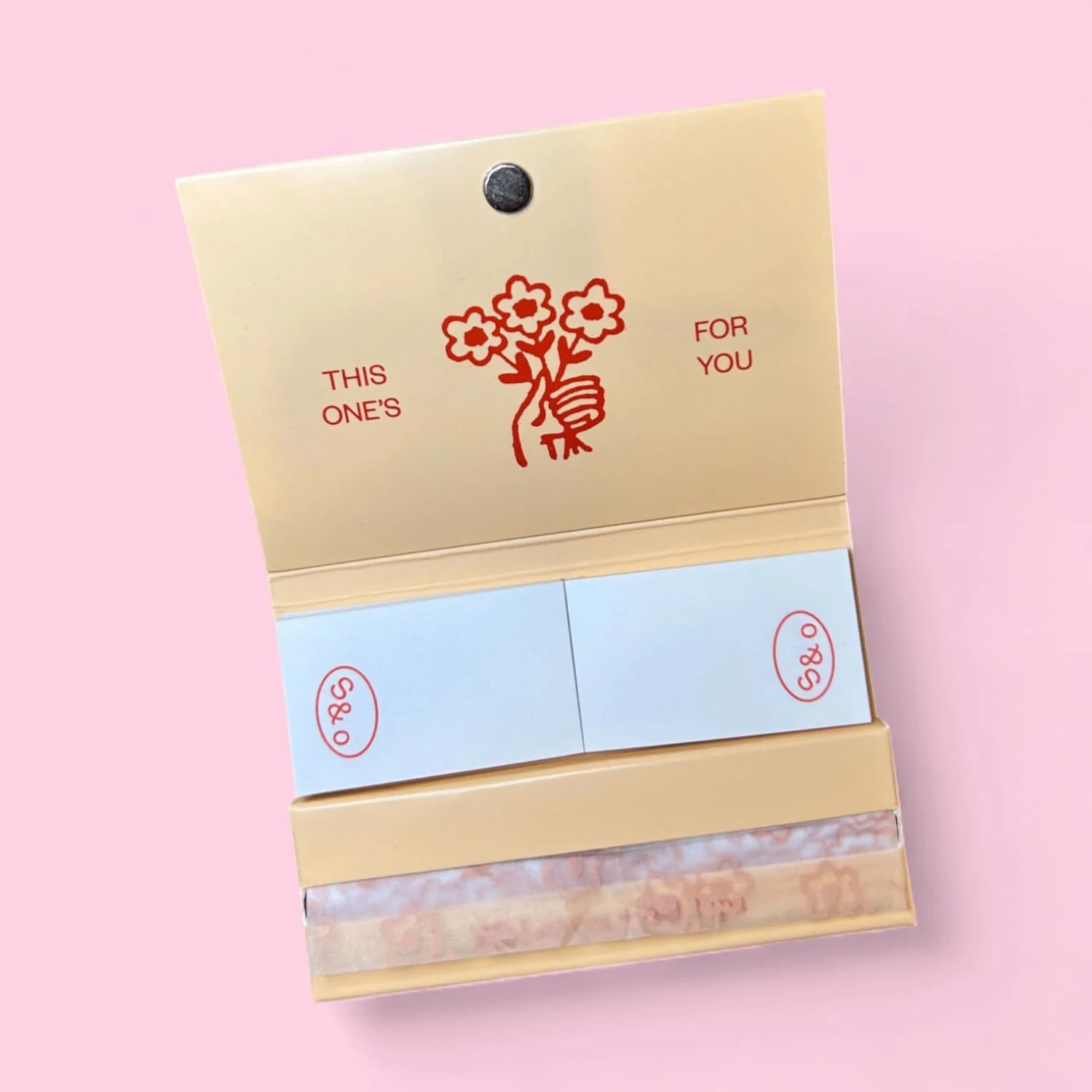 Pink Rolling Papers with Tips - Image 4