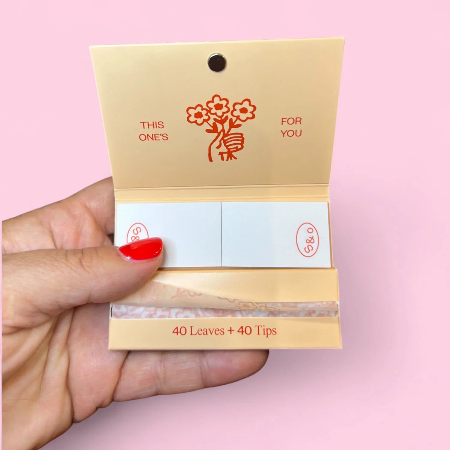 Pink Rolling Papers with Tips - Image 5