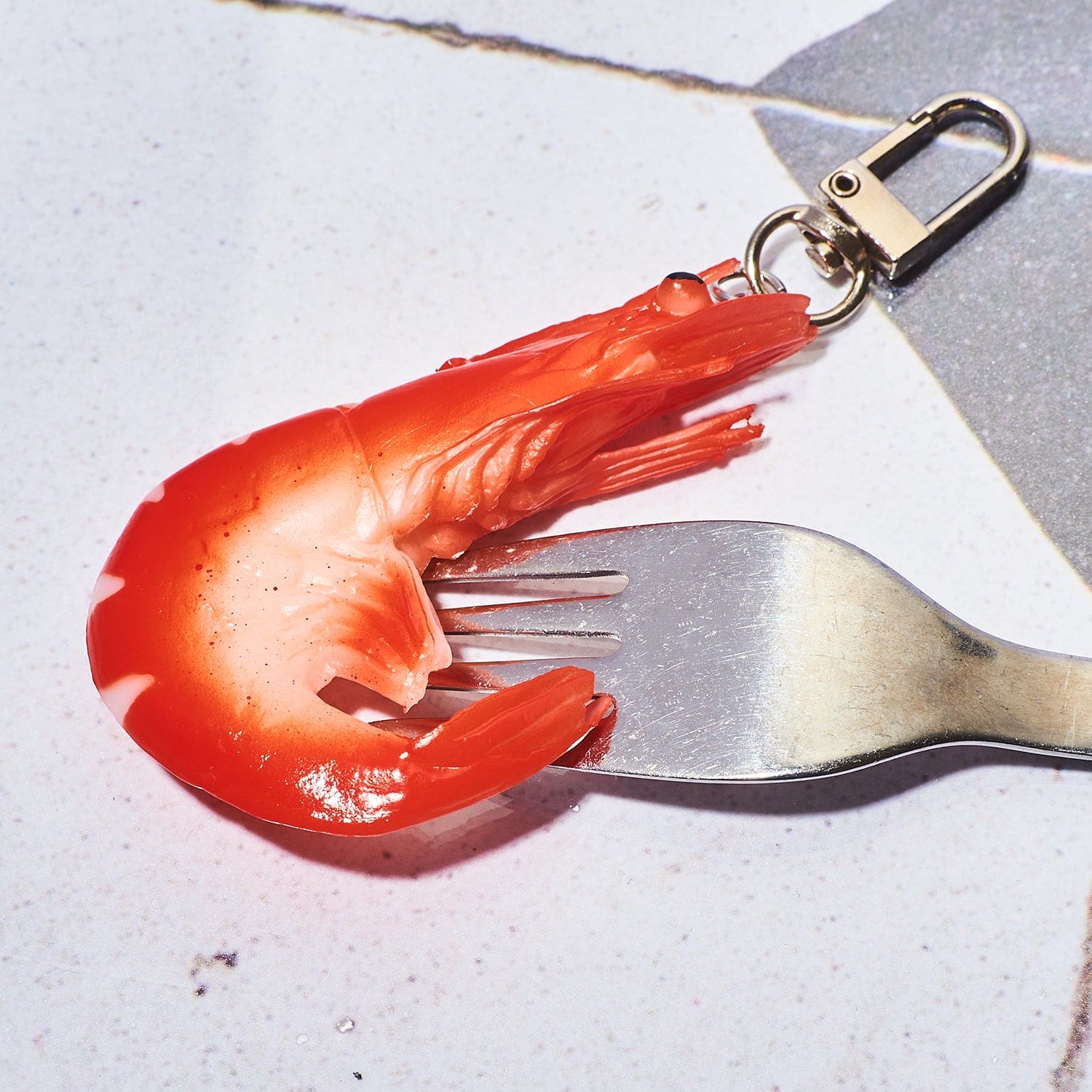 Food Keychain - Shrimp with Eyes - Image 4