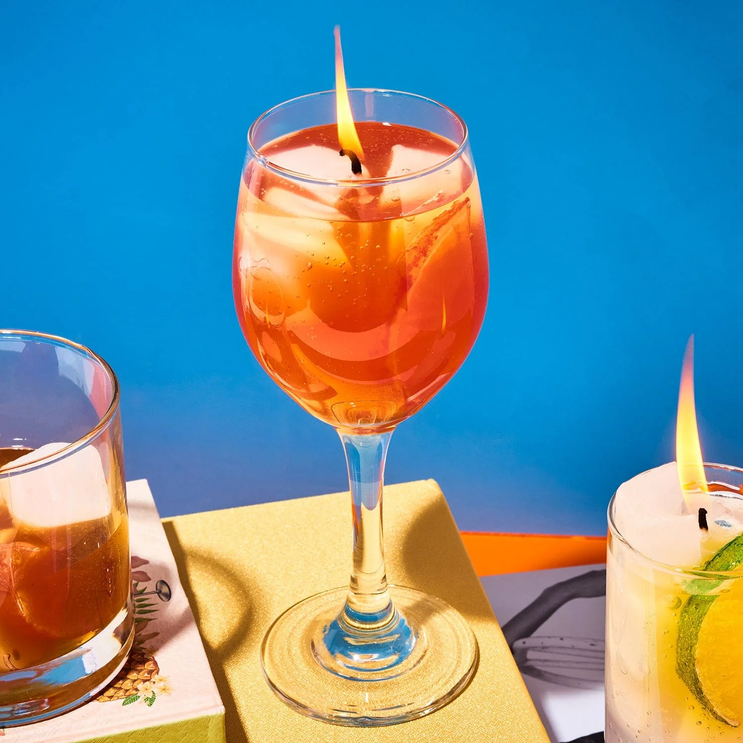 Friends NYC Aperol Spritz Candle - Image 2