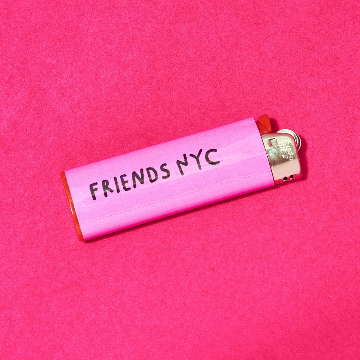 Friends NYC CUNTY Varsity Letters Lighter - Image 4