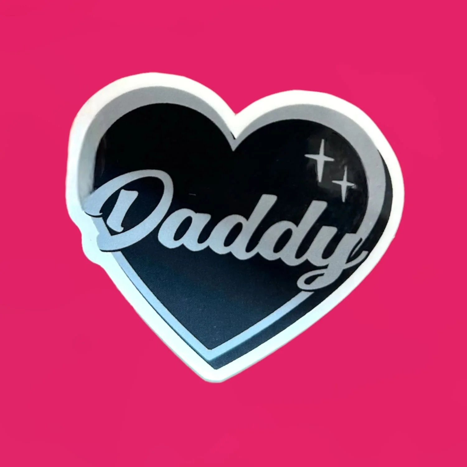 Friends NYC Daddy Heart Sticker