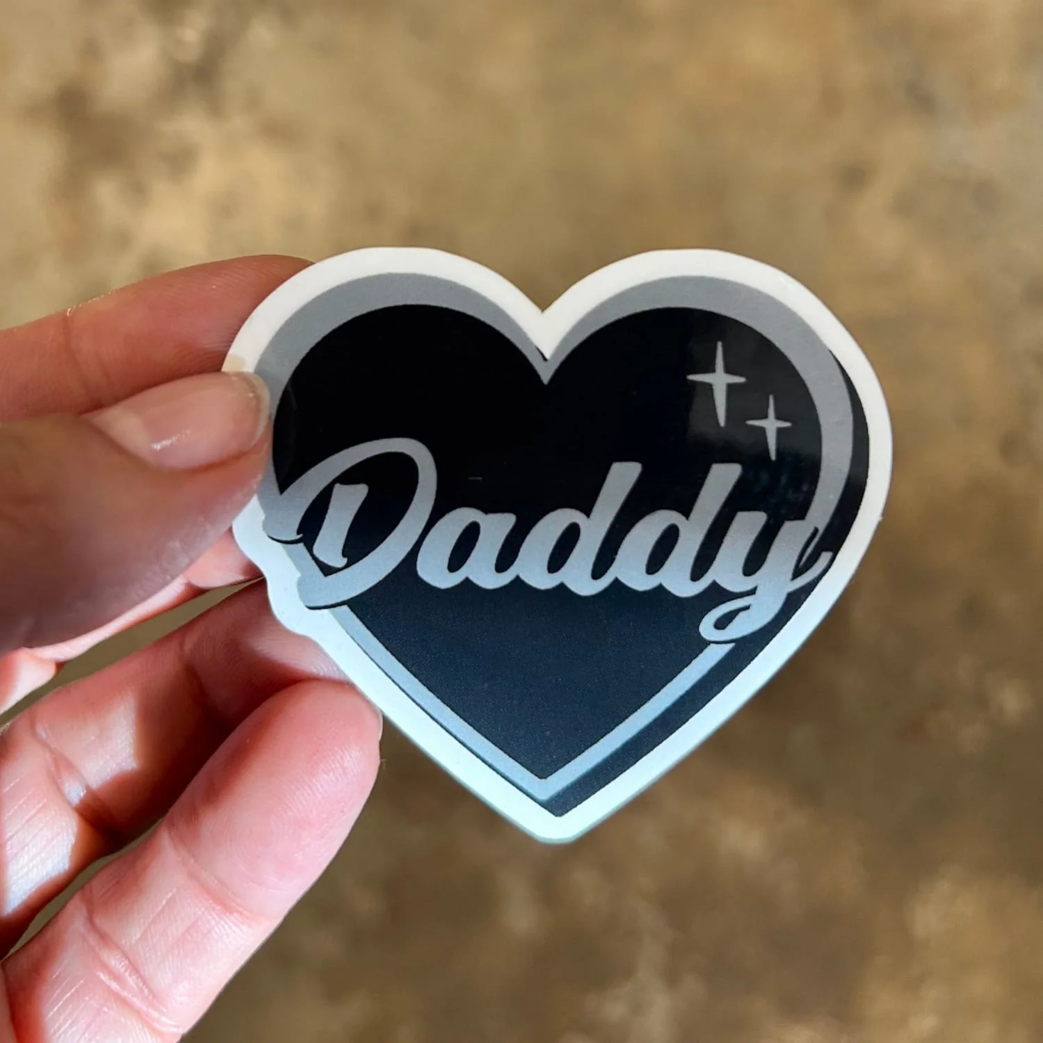 Friends NYC Daddy Heart Sticker - Image 2