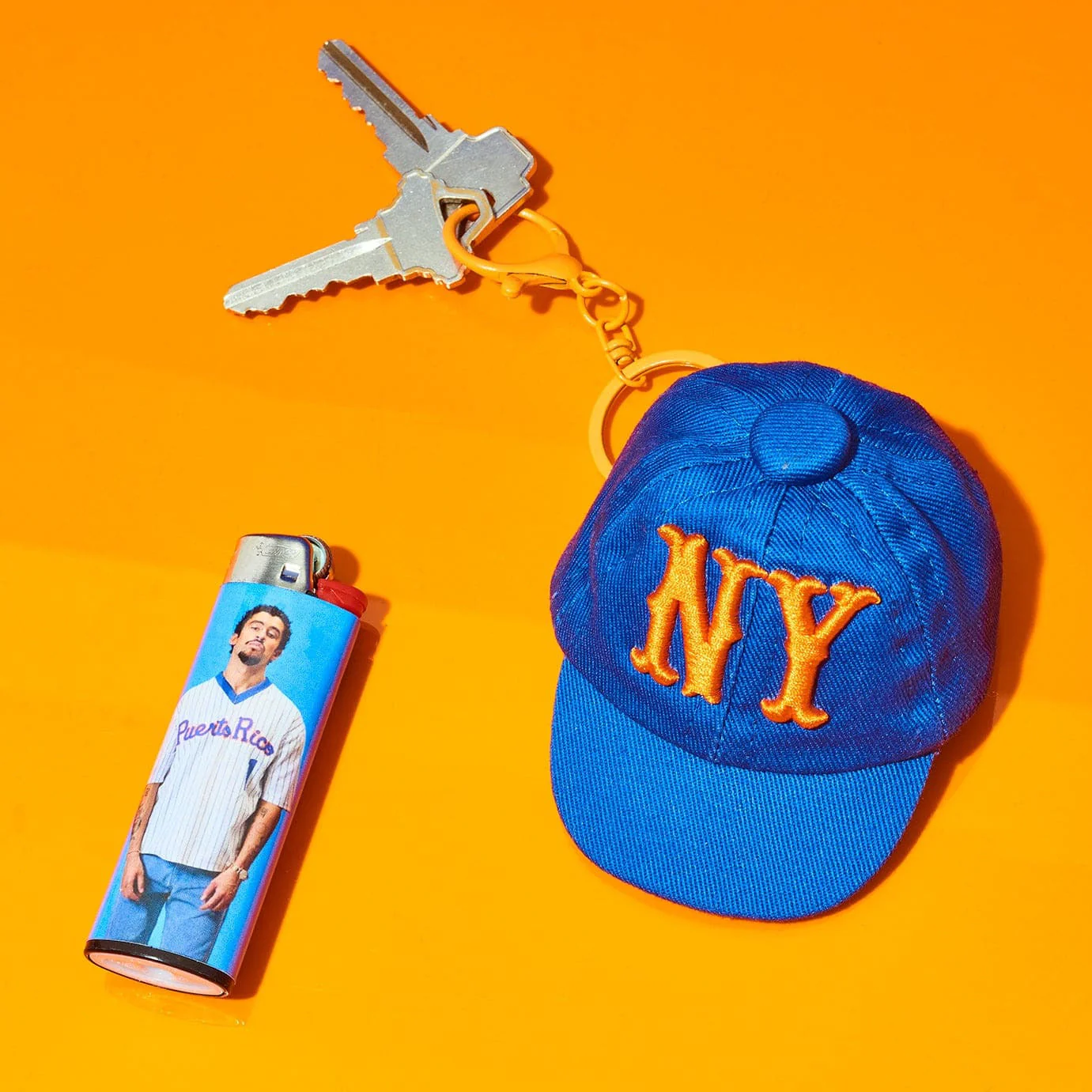 Friends NYC NY Hat Bag Charm - Image 2