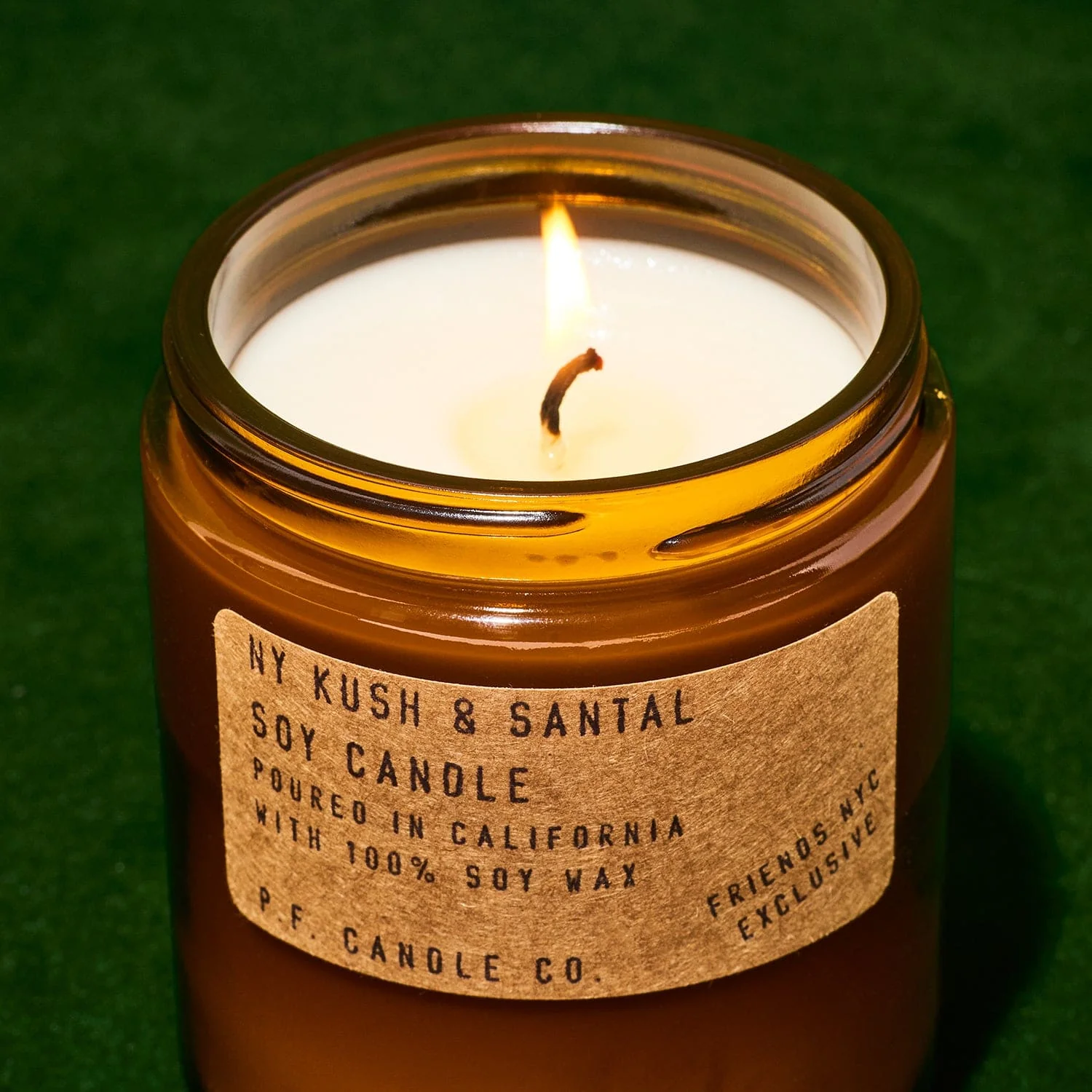 Friends NYC x P.F. Candle Co - NY Kush Santal Candle Exclusive