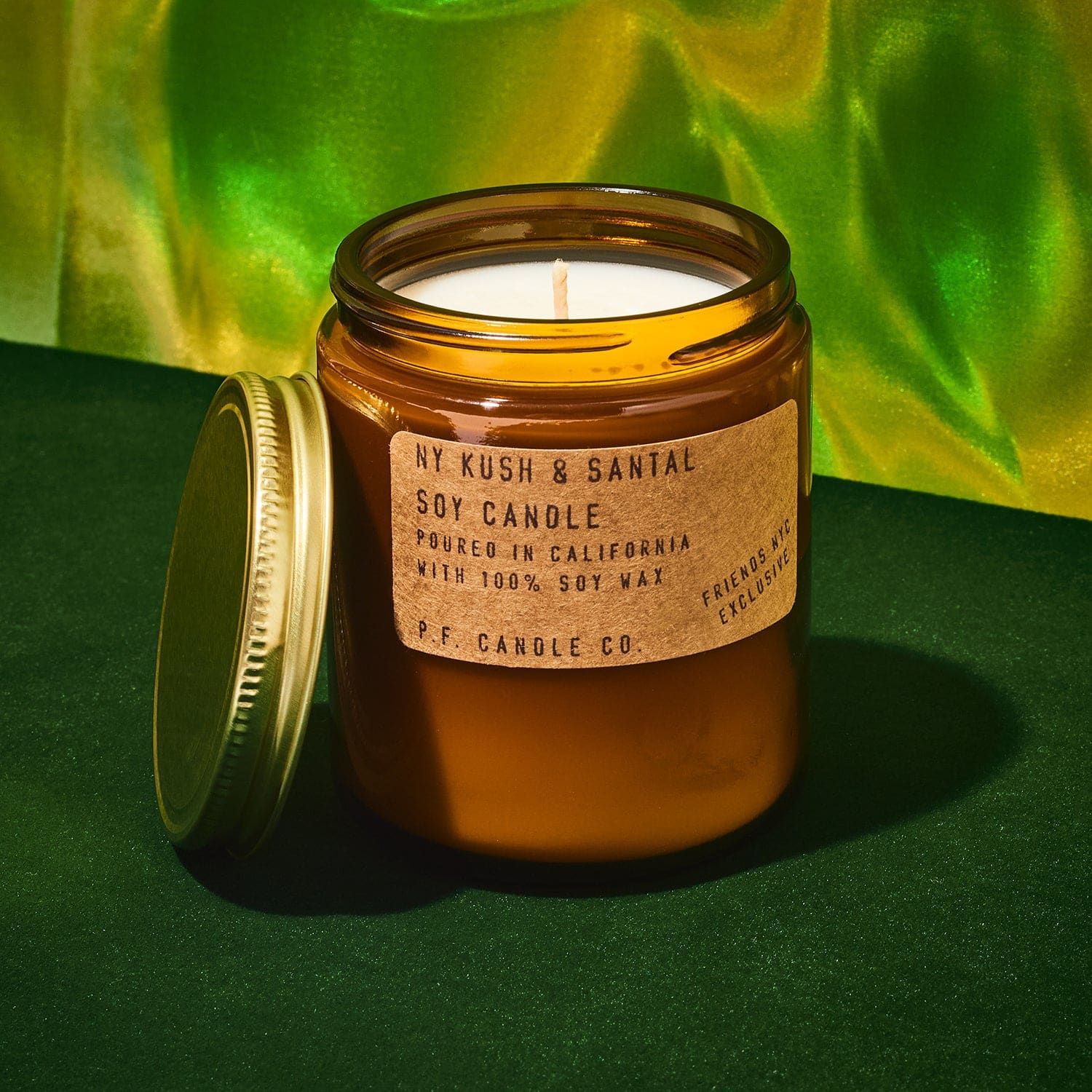 Friends NYC x P.F. Candle Co - NY Kush Santal Candle Exclusive - Image 5