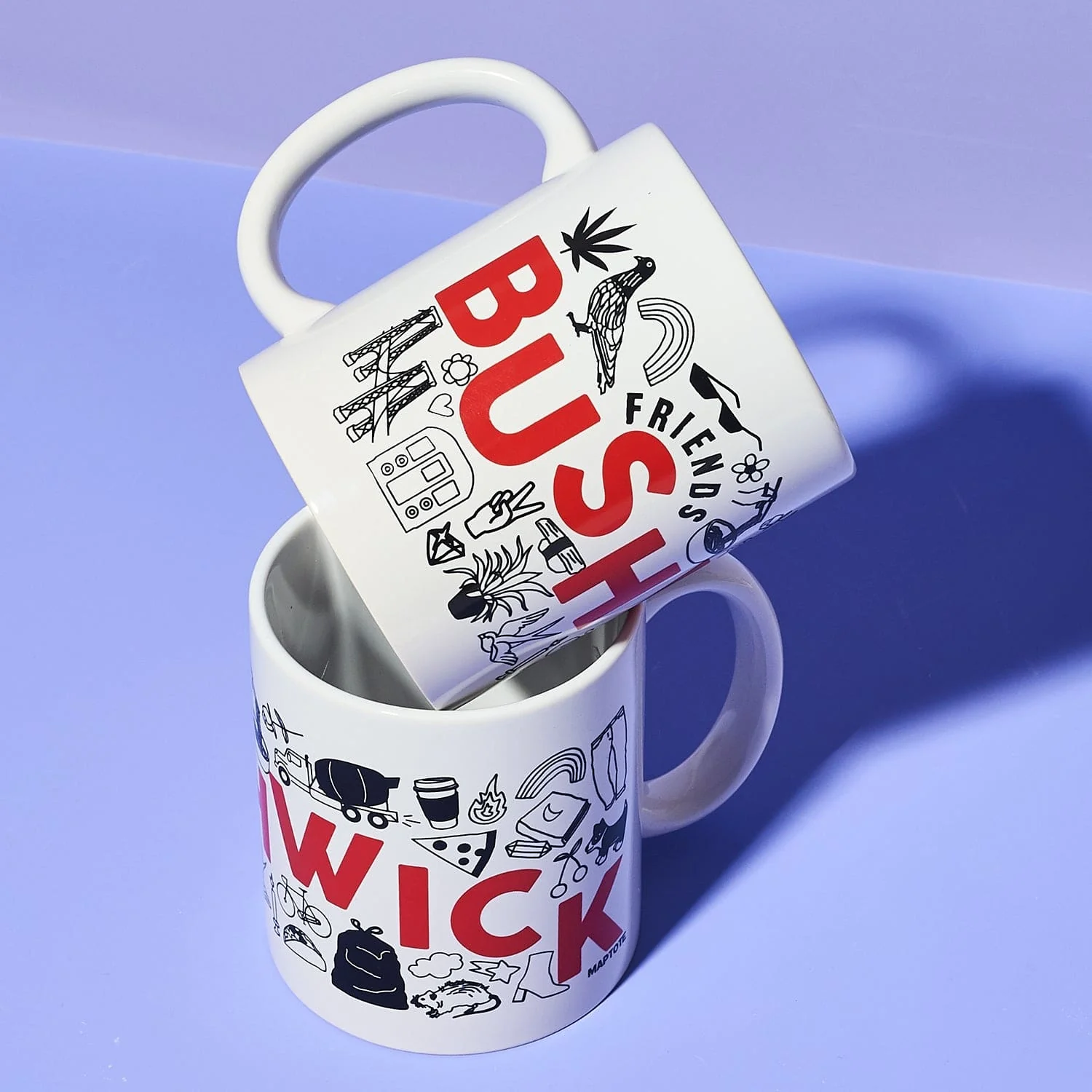Friends NYC x Maptote Bushwick Mug