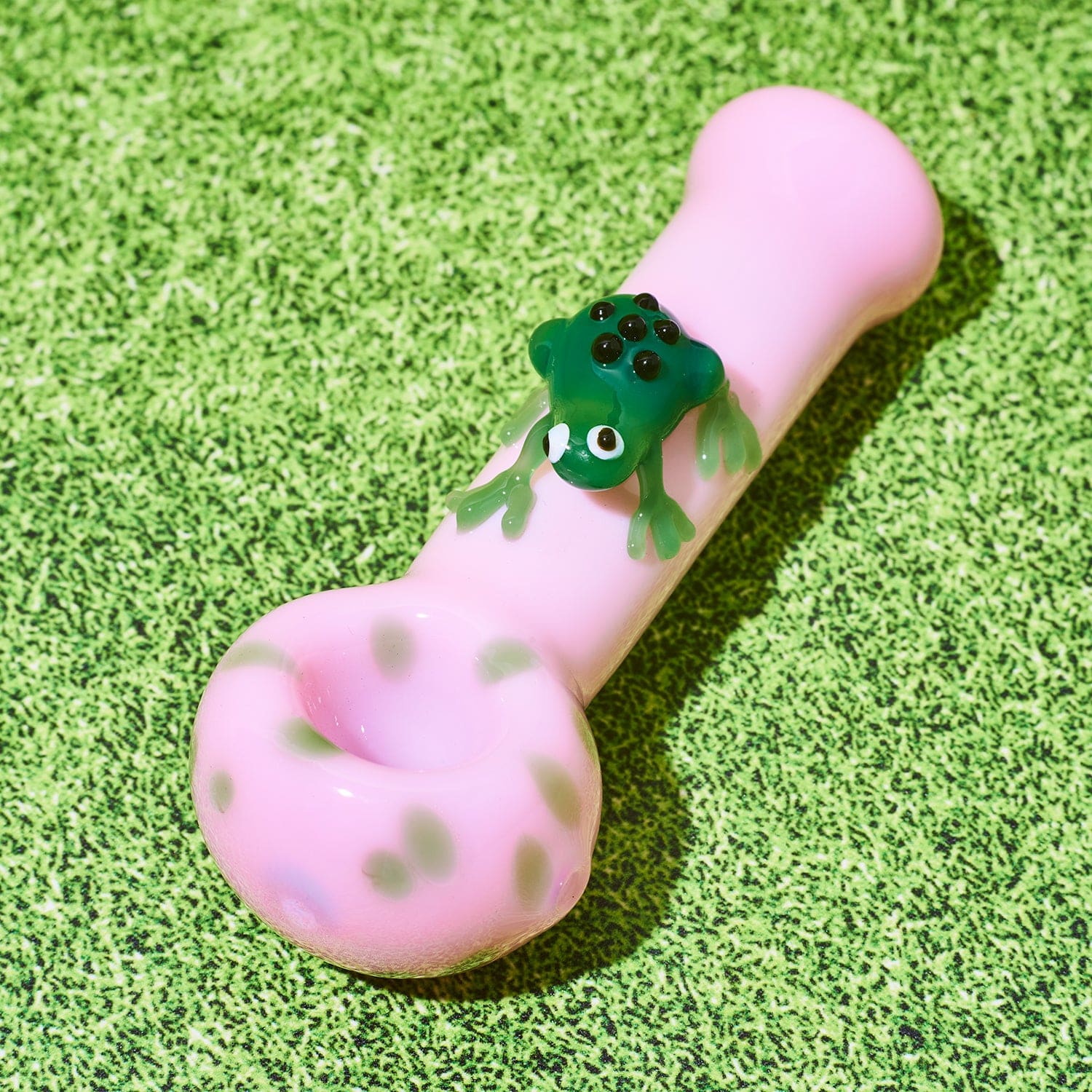 Pink Frog Pipe