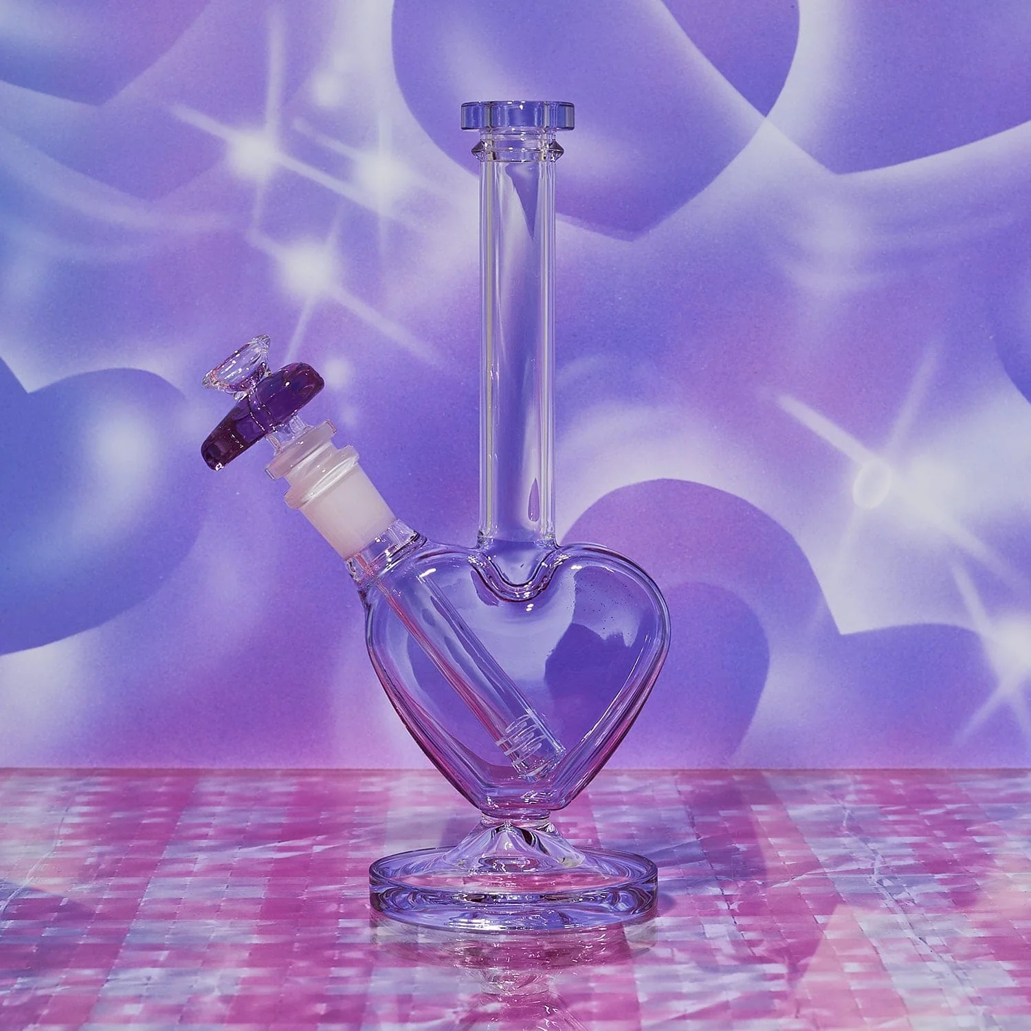 Glass Heart Bong - Image 13