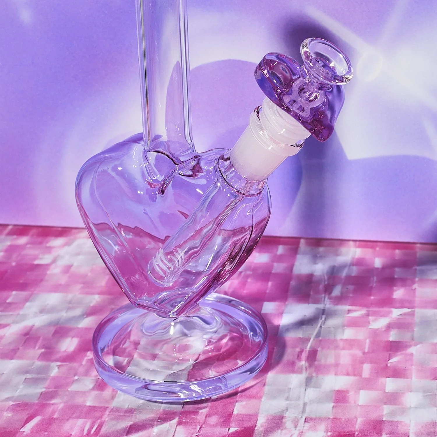 Glass Heart Bong - Image 14
