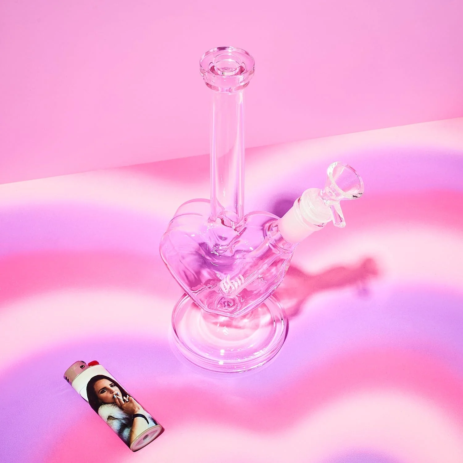 Glass Heart Bong - Image 8