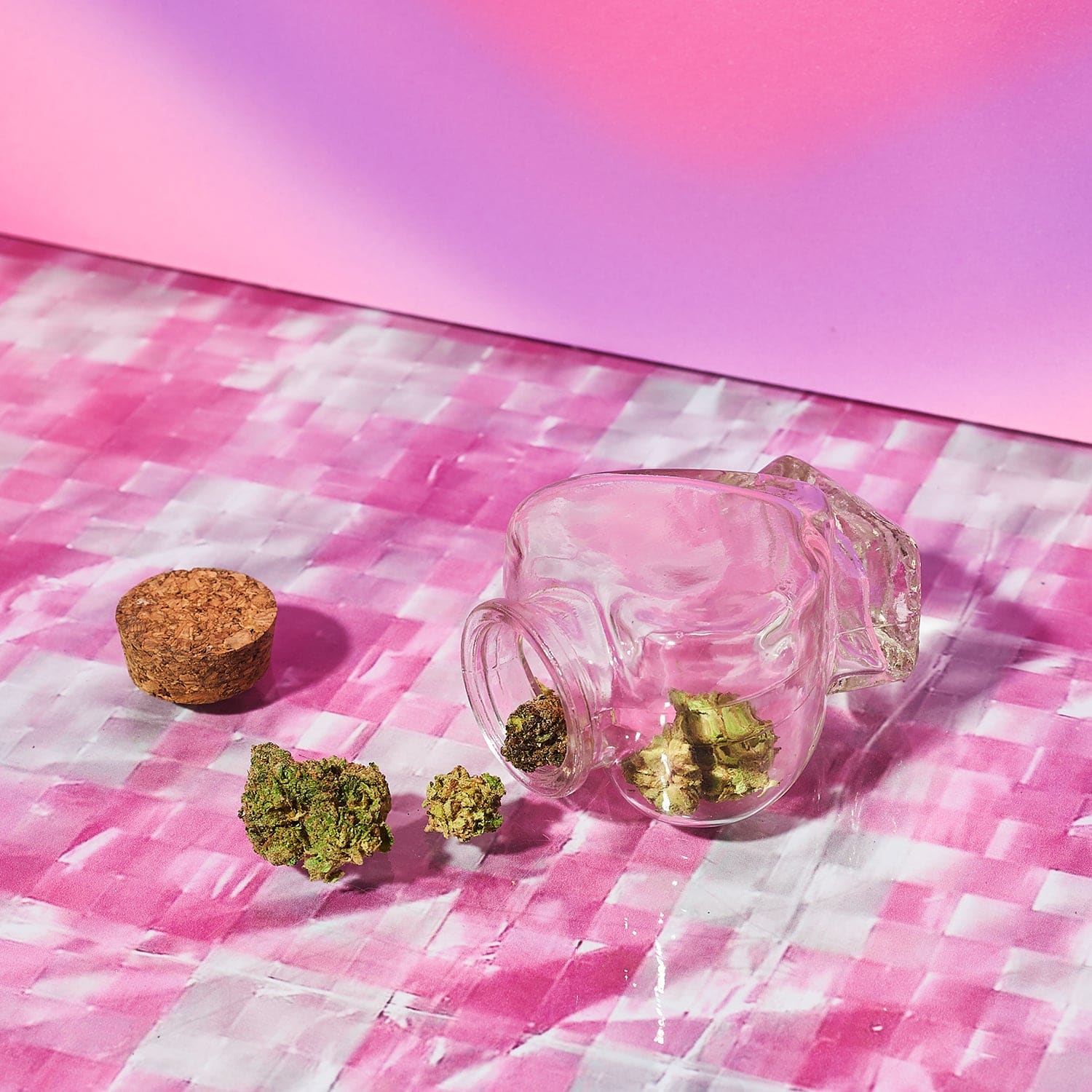 Glass Heart Stash Jar - Image 8
