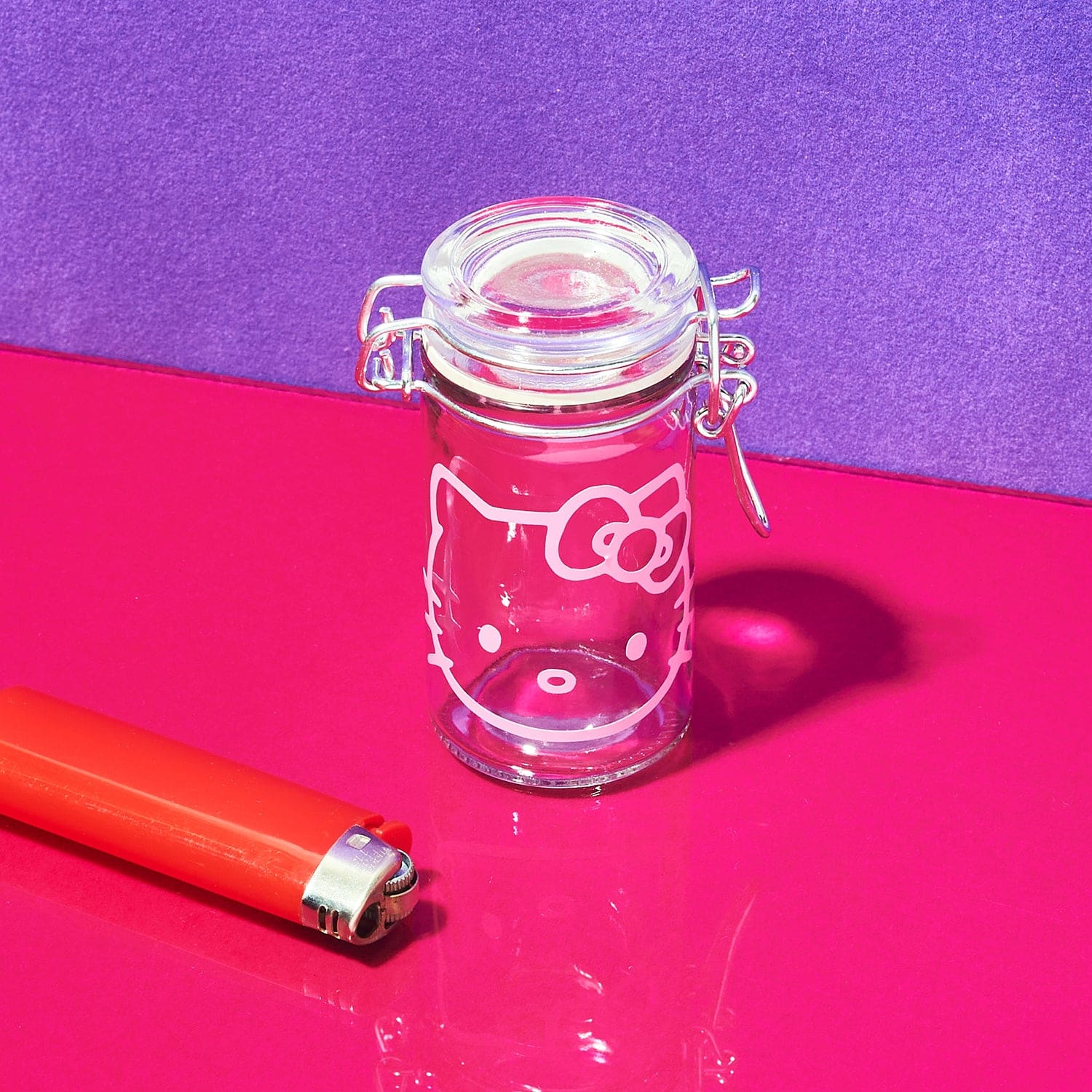 Hello Kitty Glass Canister Stash Jar - Image 2