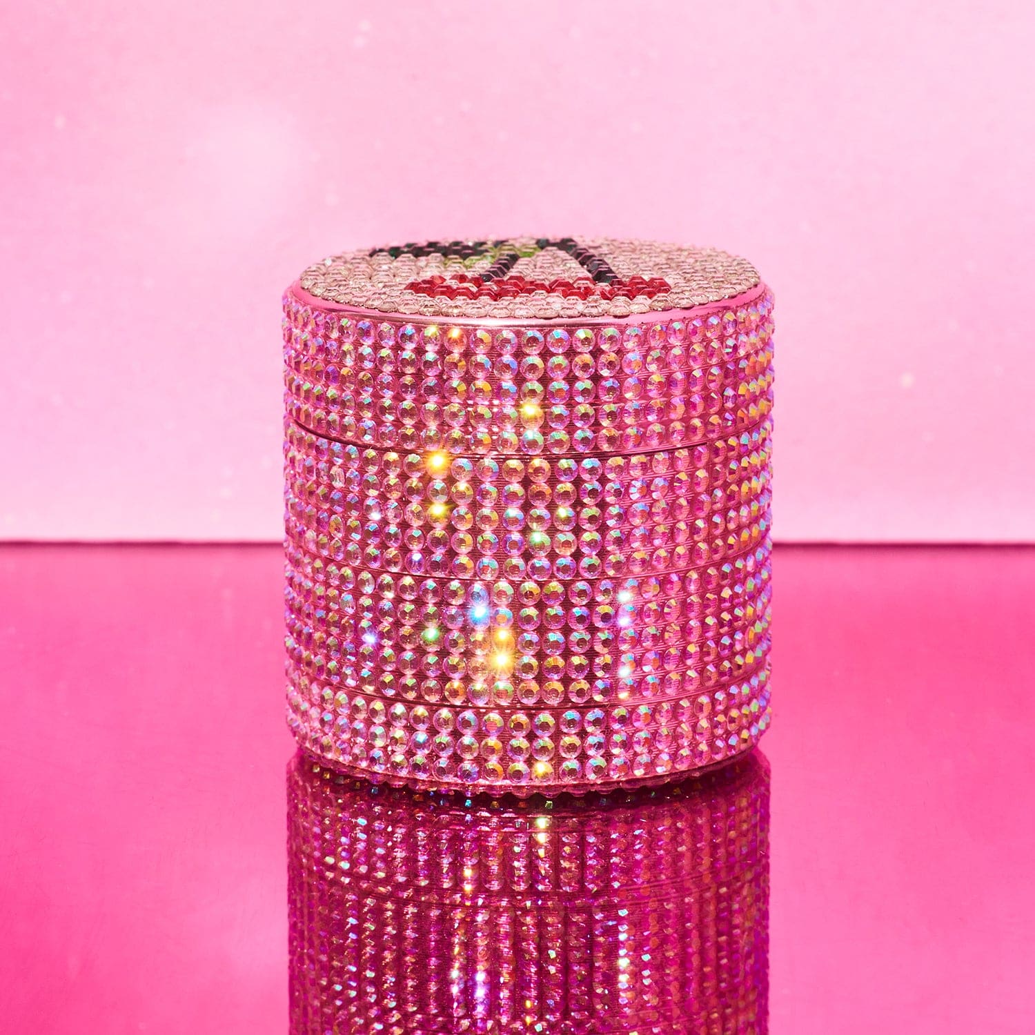 Pink Glitter Grinder - Cherry - Image 3