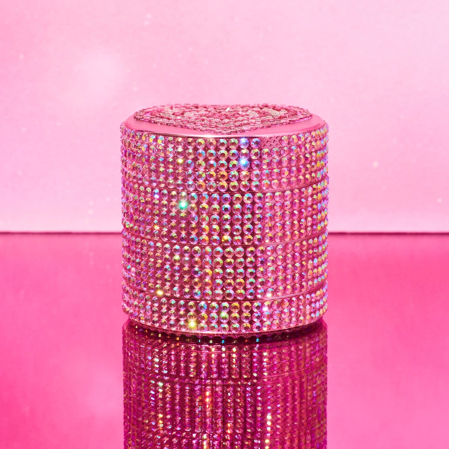 Pink Glitter Grinder - Heart - Image 2