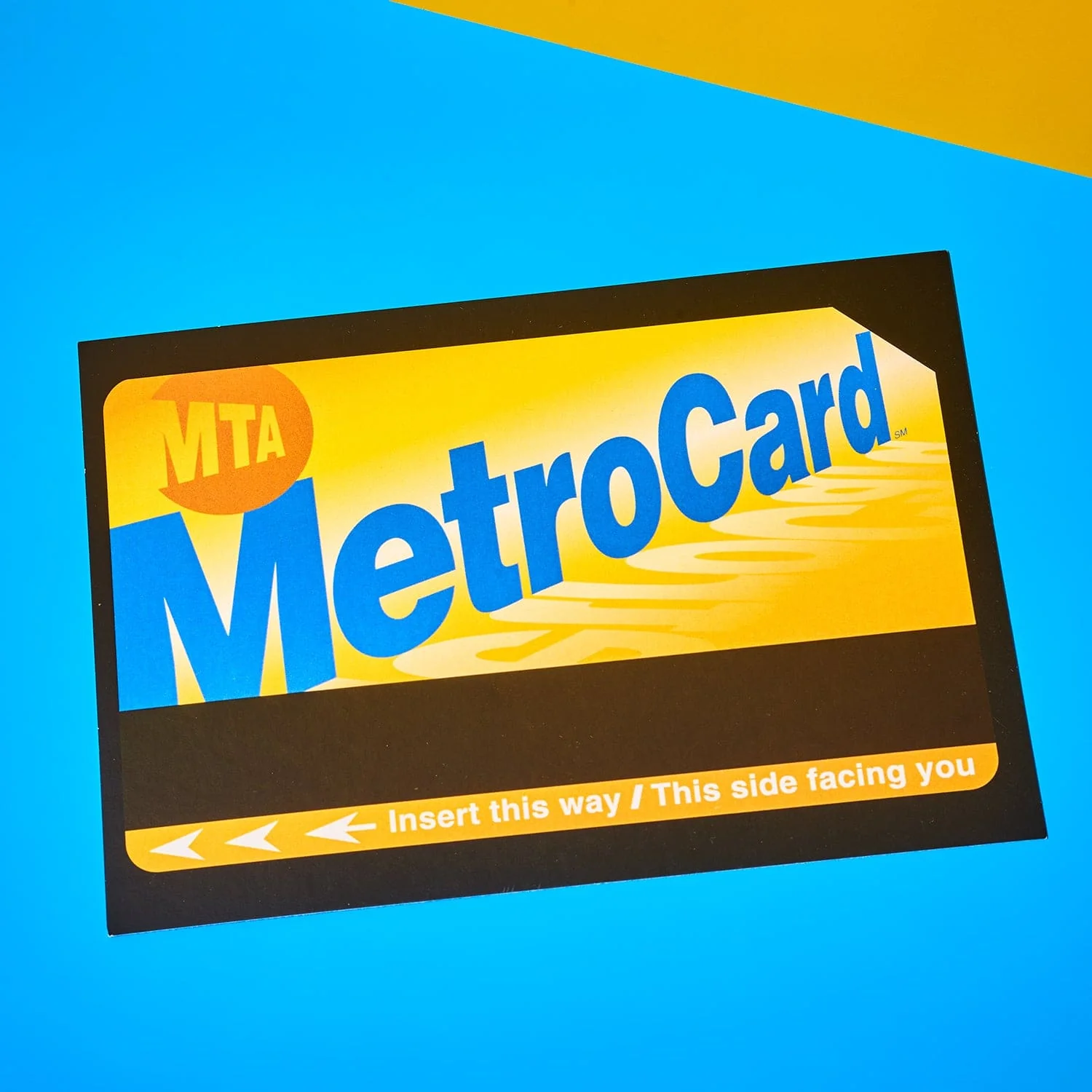 NYC Metrocard Postcard