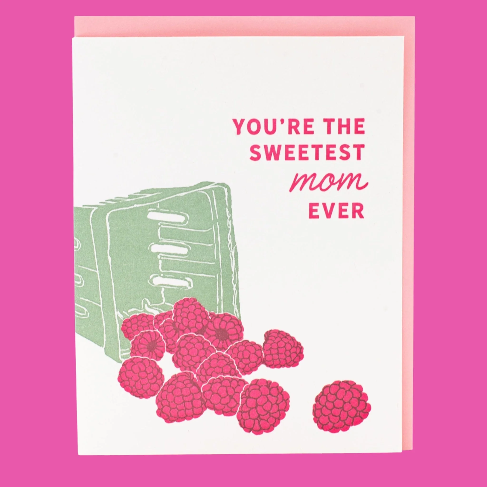 Mother's Day Card - Raspberries