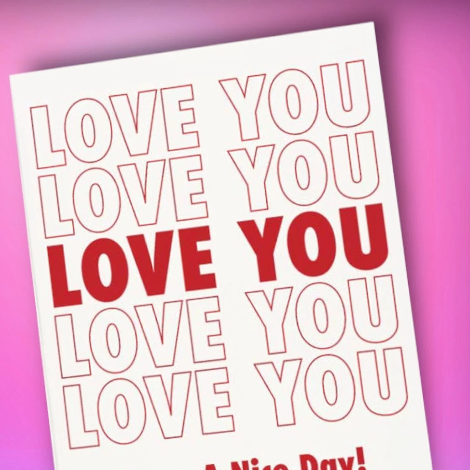 Grocery Bag I Love You Greeting Card - Image 2