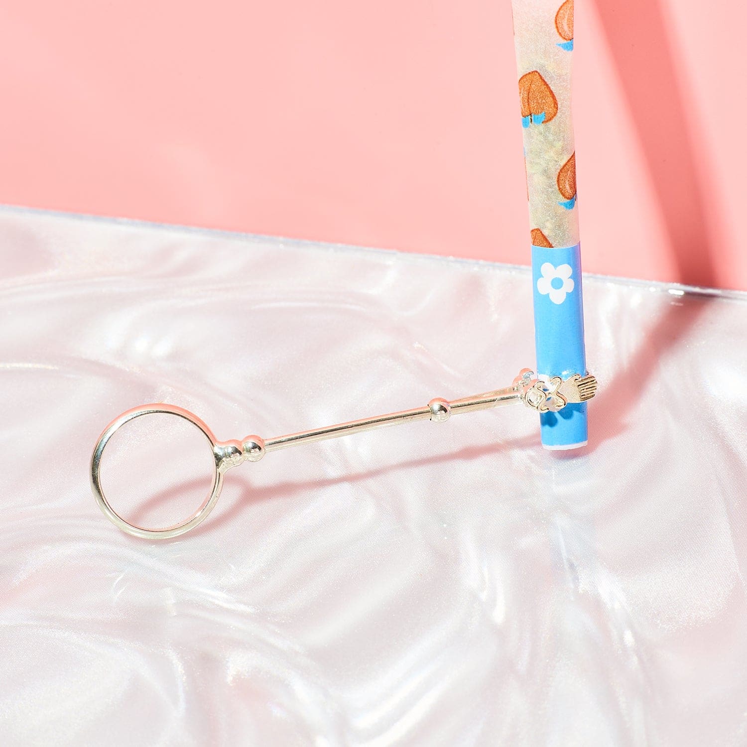 Hand Silver Roach Clip - Image 2